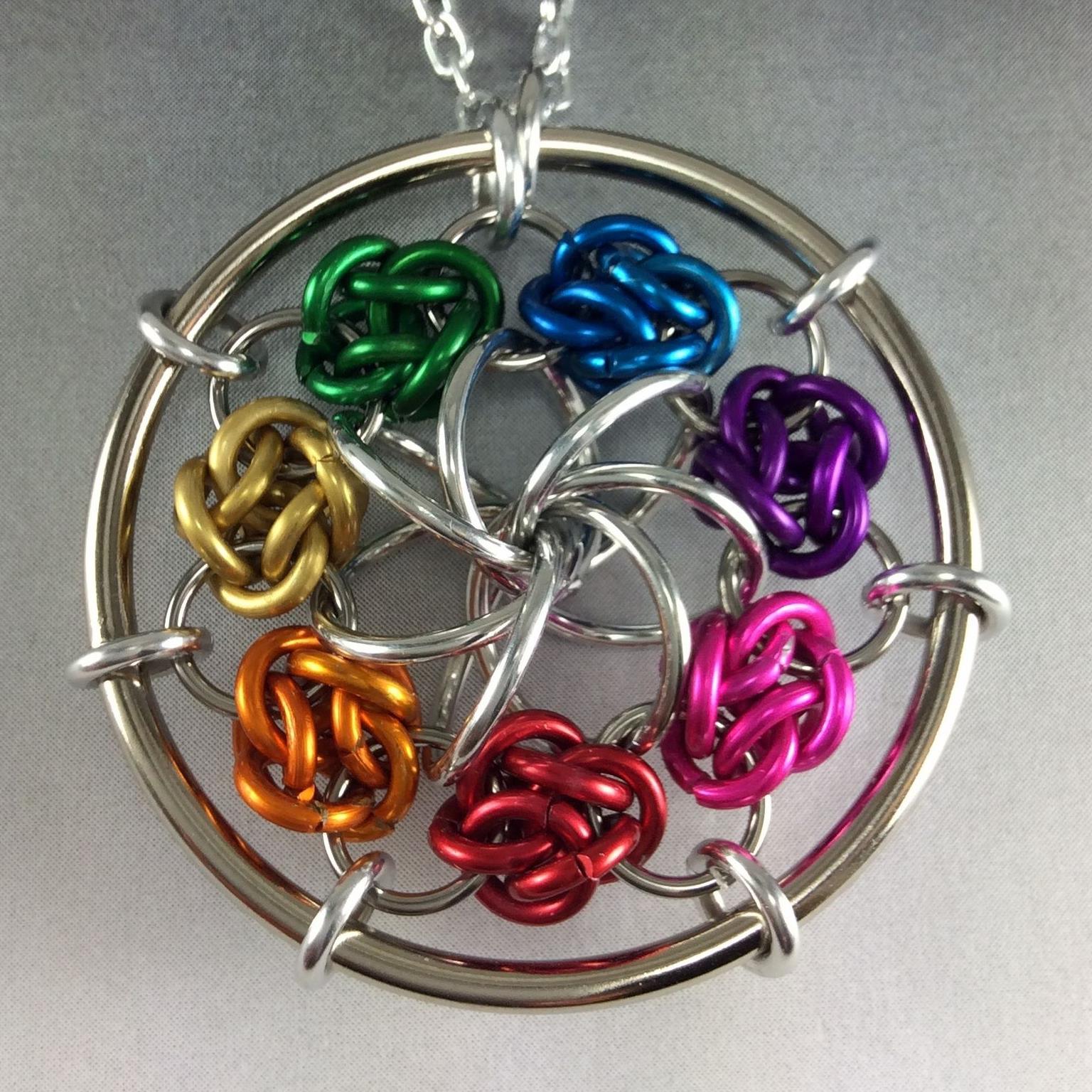 Chain Maille | Hoodoo hex bead capture sizes | Facebook