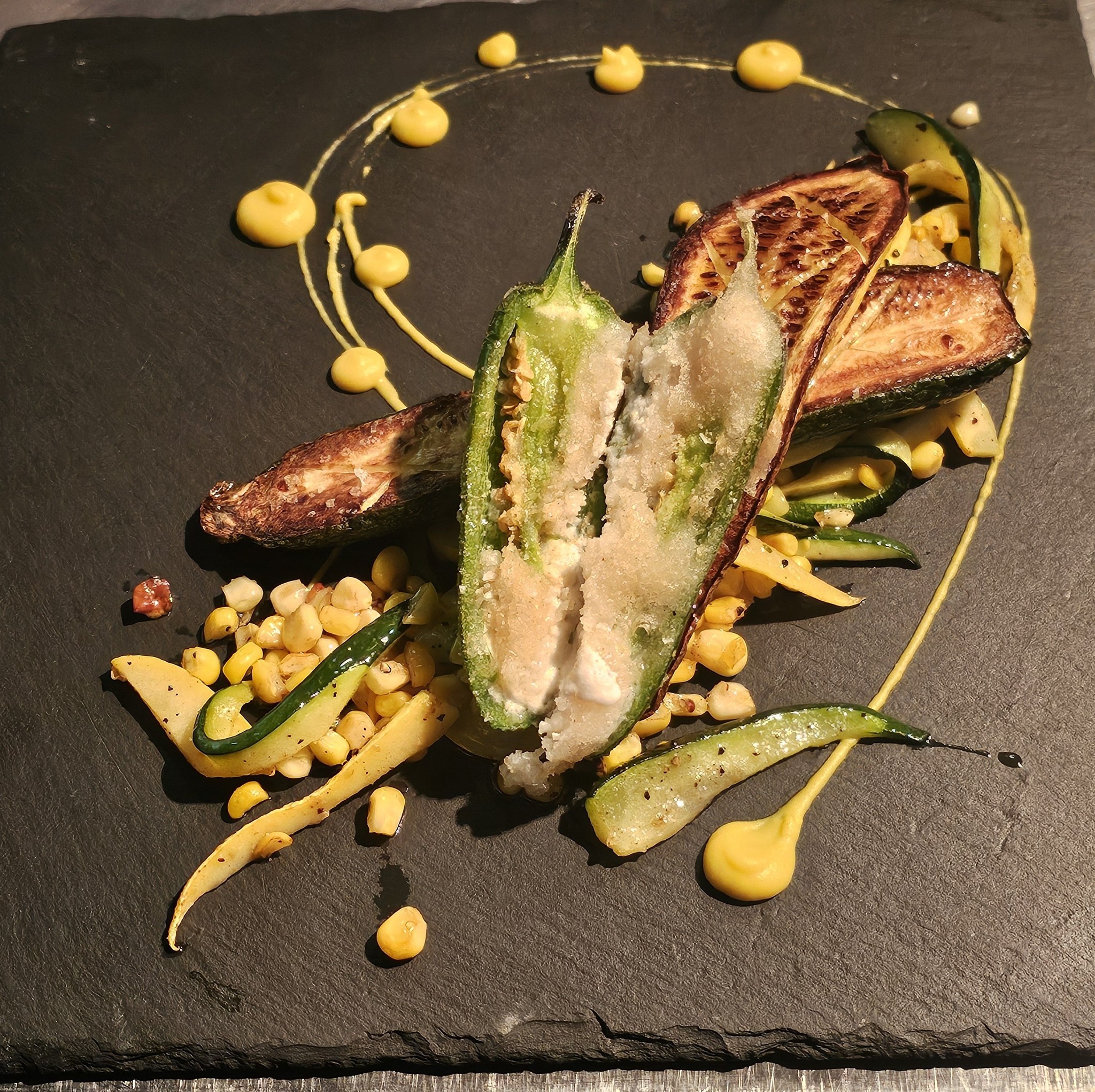 The Art of Plating — | Poached Shrimp • Yuzu Mayo • Tamarind Reduction ...