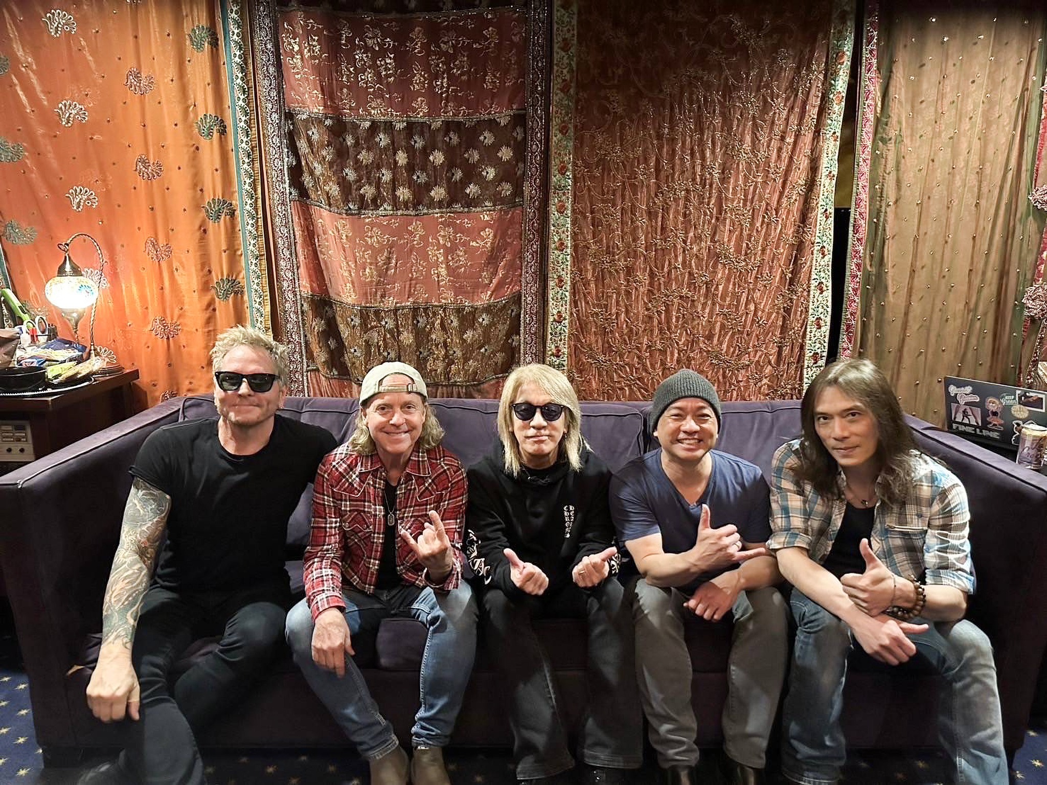 TMG】 TMG LA Recording #TakMatsumoto #JackBlades #MattSorum