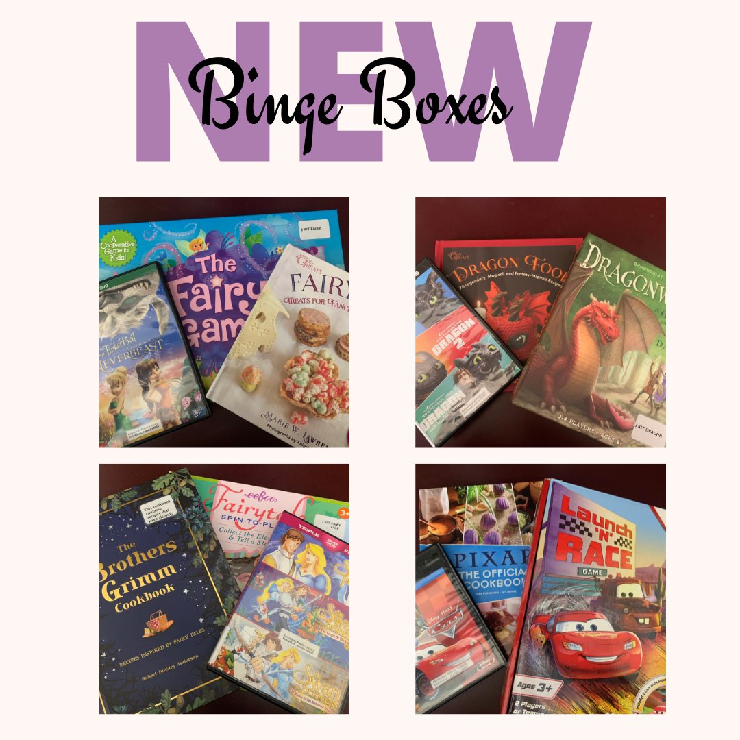 NEW Binge Boxes hit the shelves... - Ketchikan Public Library