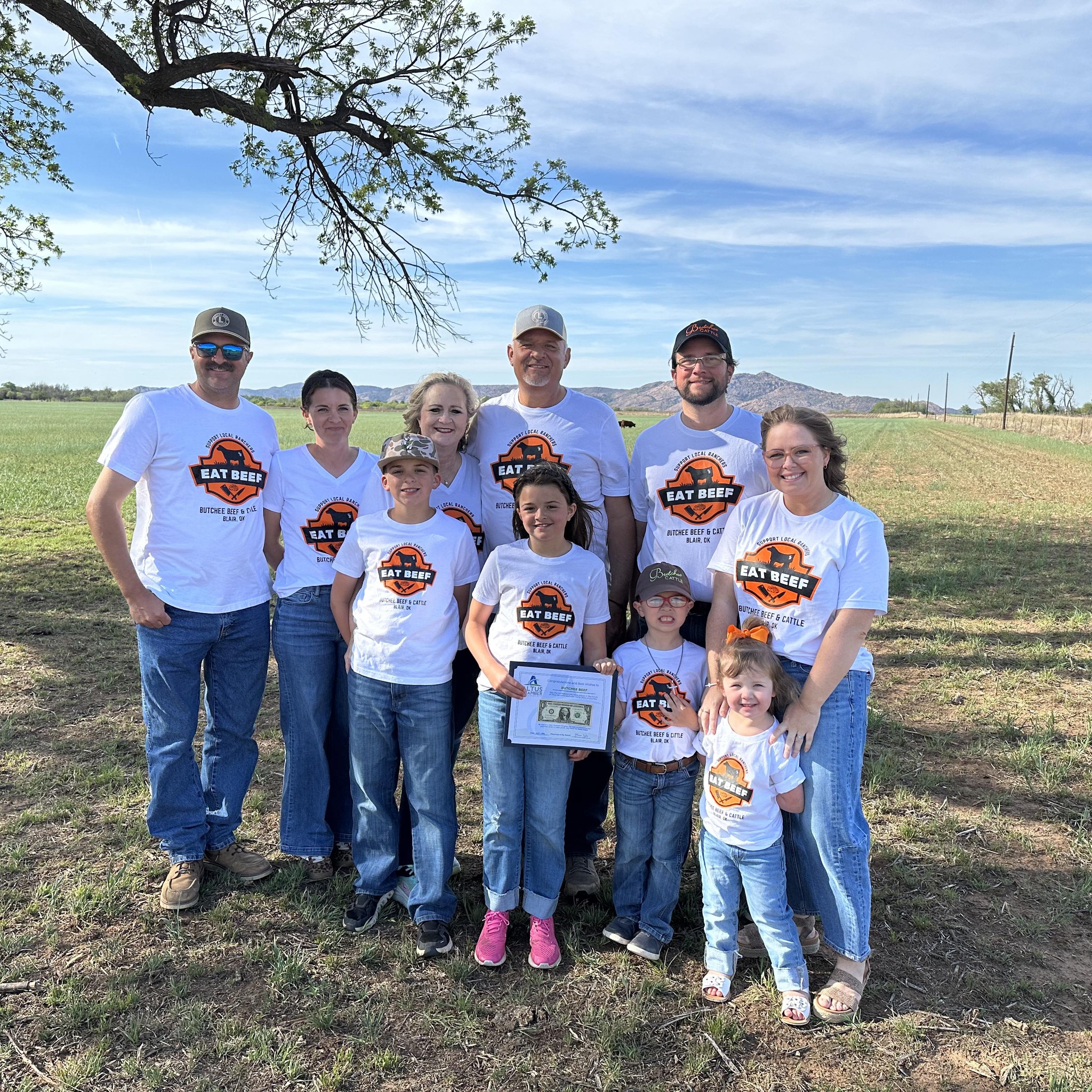 Butchee Beef and Cattle | Blair OK