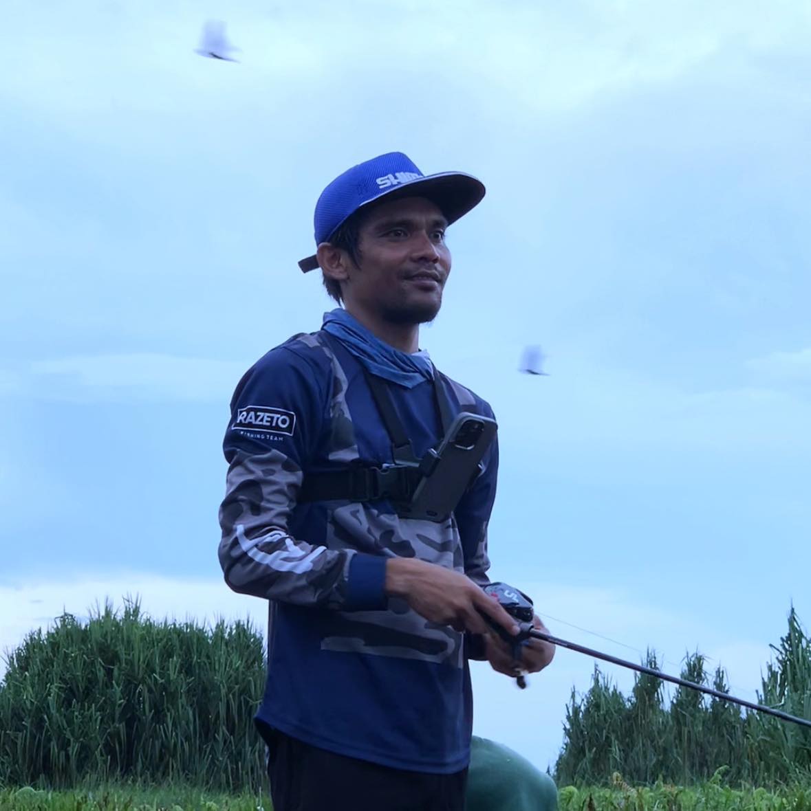 Salah satu trik untuk mancing casting menggunakan lure ringan sebesar 2 ...