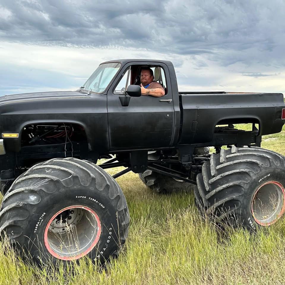 Well, Bubbles is tucked in for the winter…. For now! #monstertrucks # ...