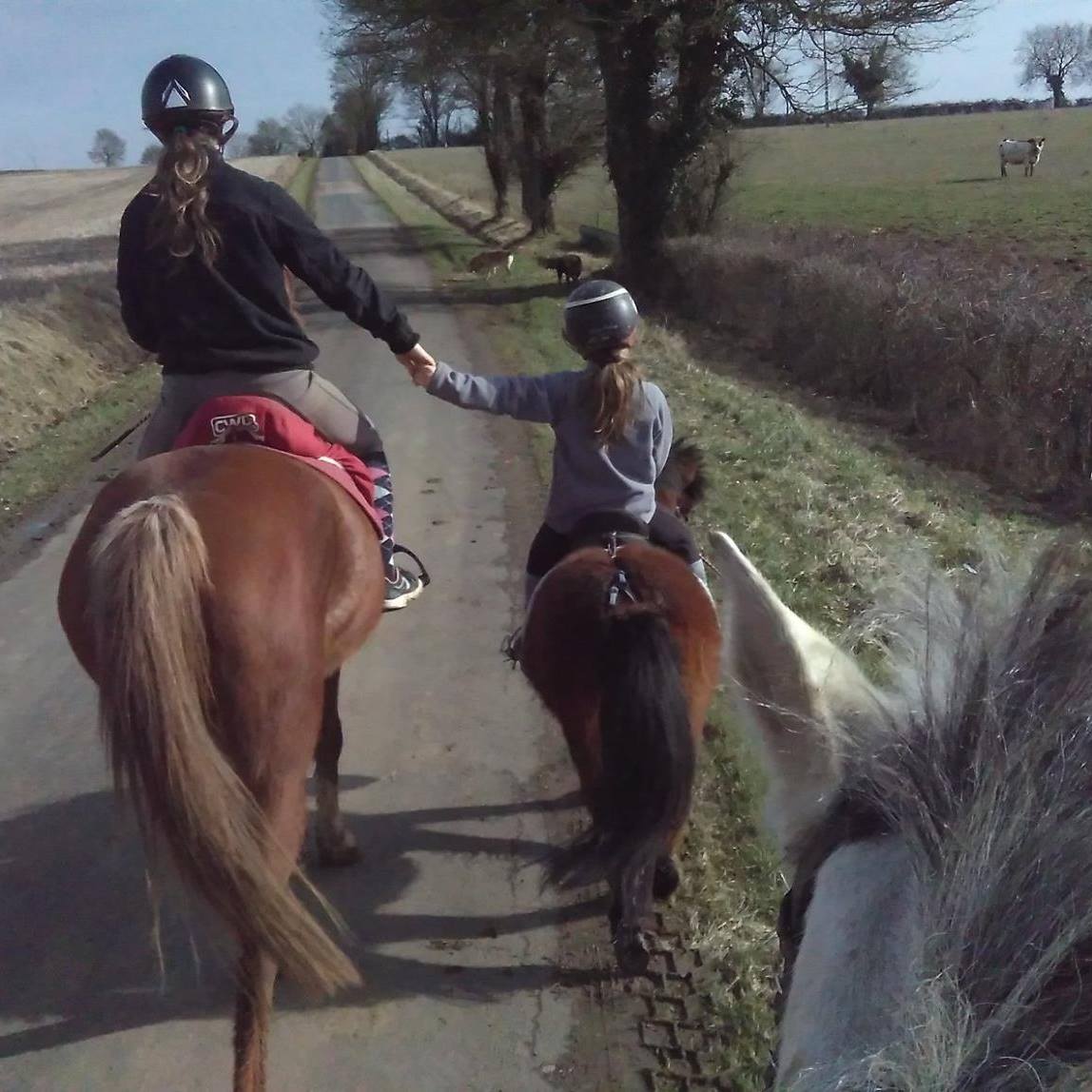 3ème groupe du samedi Good job ma Delph , 15 chevaux sortis 😁 Après la ...