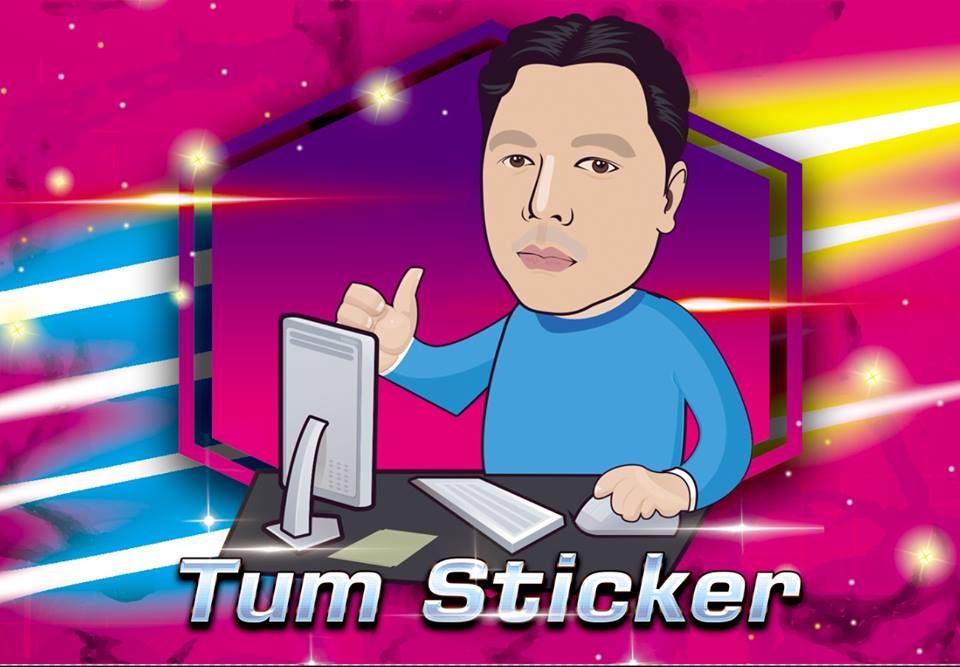 Tum Sticker