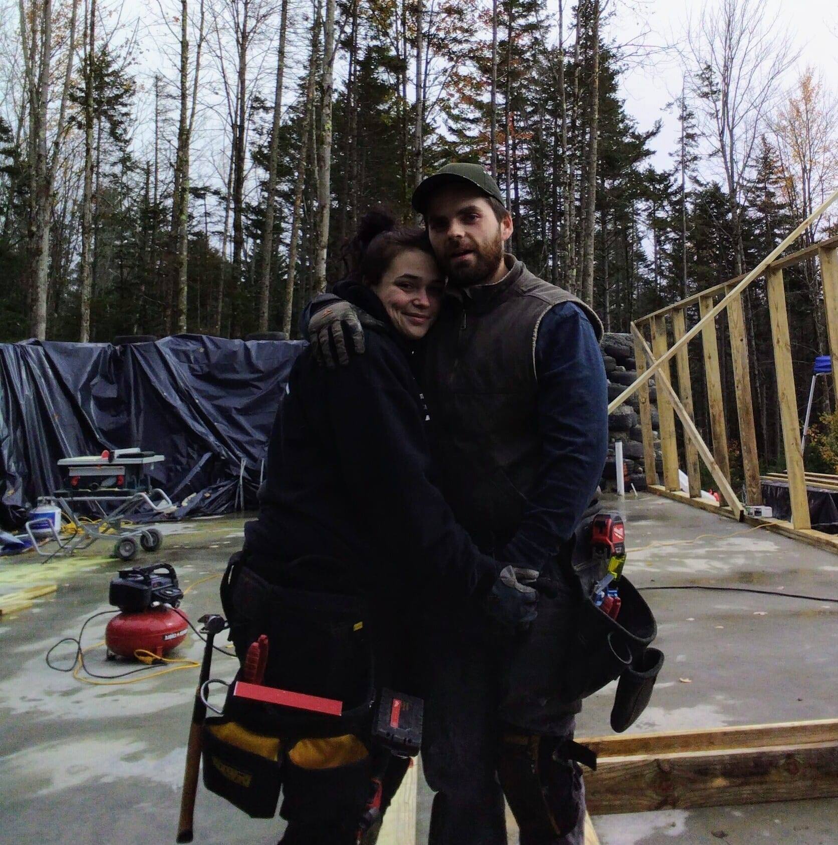 The Carpenter Outdoor | Heavy gable ladder twisting the rafter I'm ...