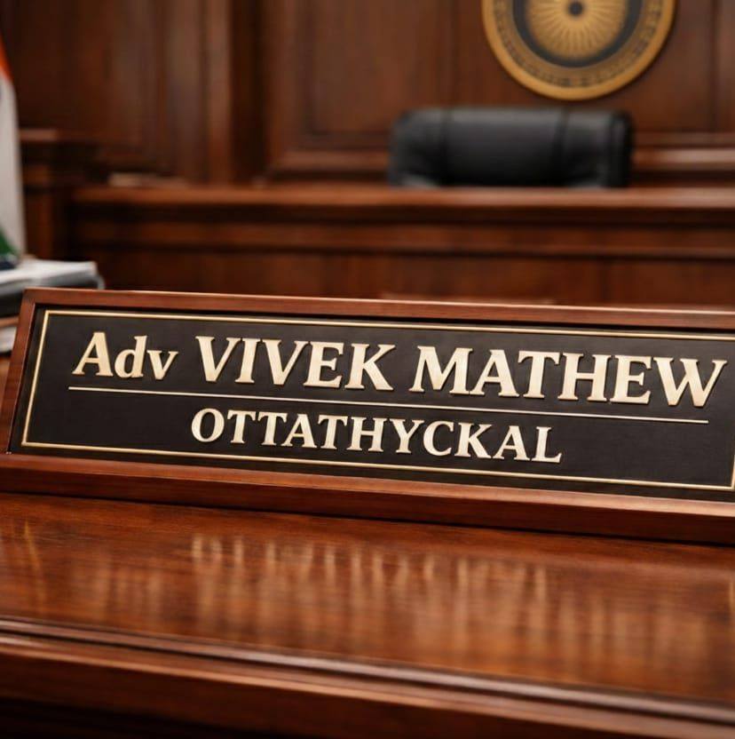 Adv Vivek Mathew Ottathyckal