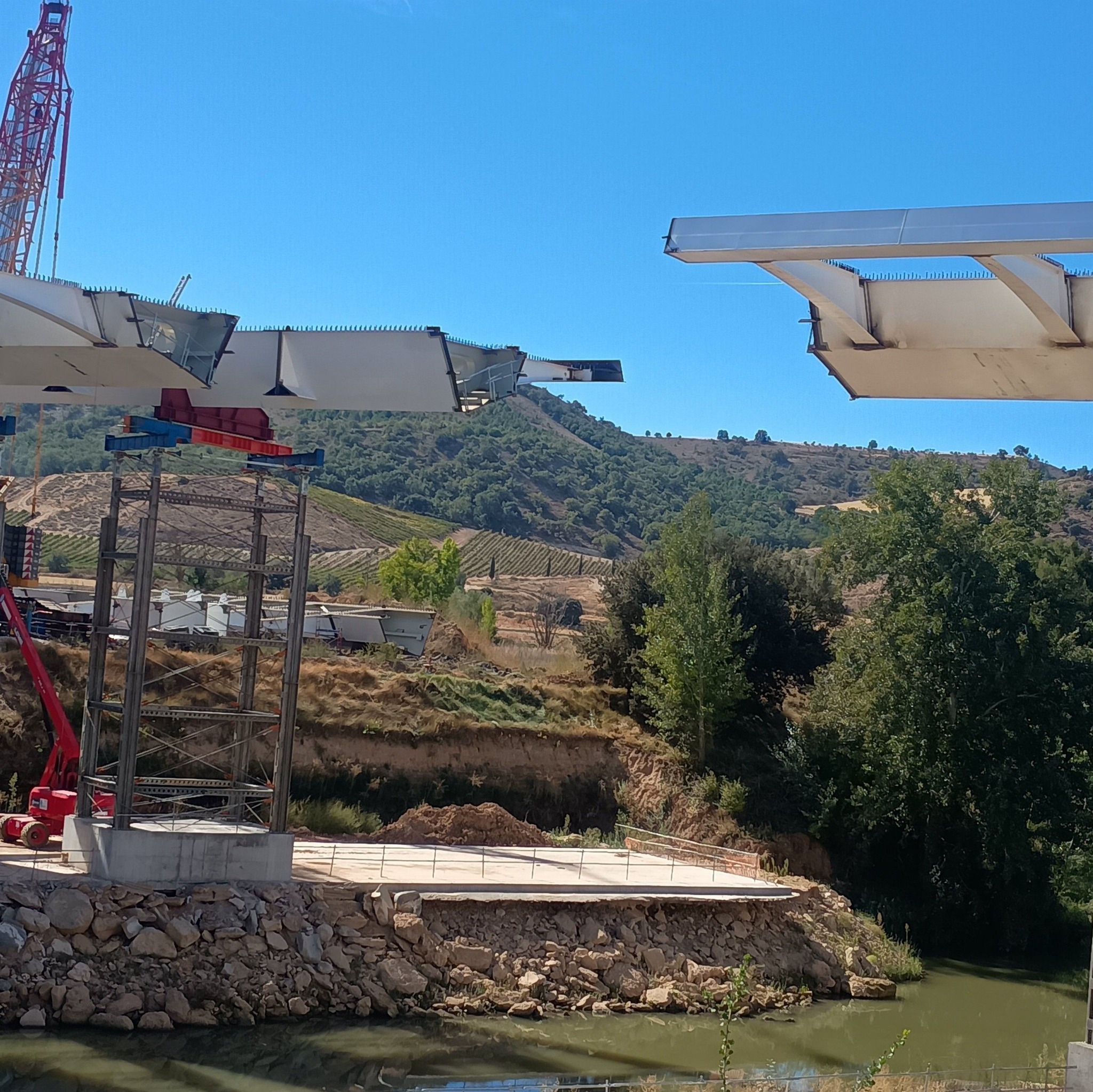 🇩🇪 Maniobra de posicionamiento de pala de aerogenerador en el # ...