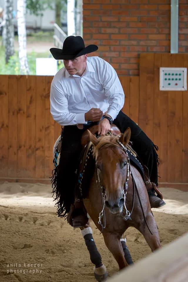 NRHA $1 Million Dollar Rider Arnaud Girinon rode to a 229 score Top Gun ...