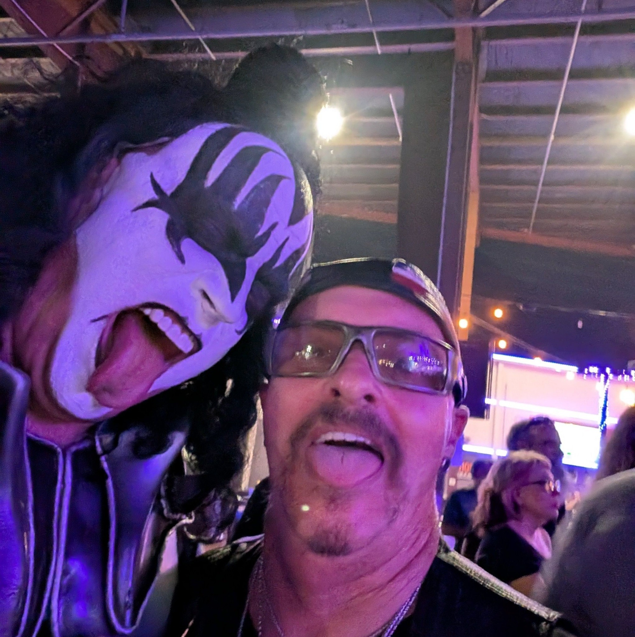 KISS fans packed the The Twisted Fork to witness a 2 hour performance ...