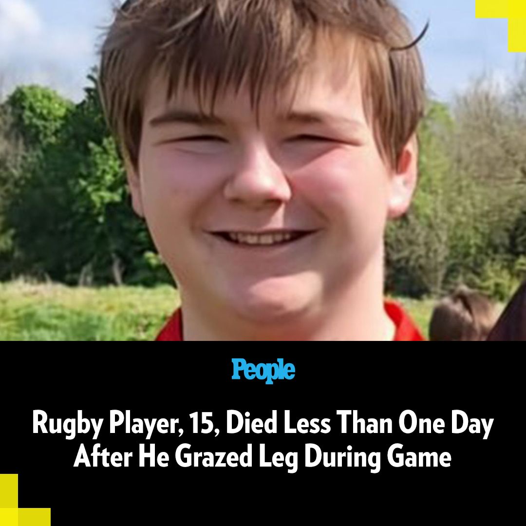 People - 🔗: bit.ly/4gB7cxv A 15-year-old rugby player died...