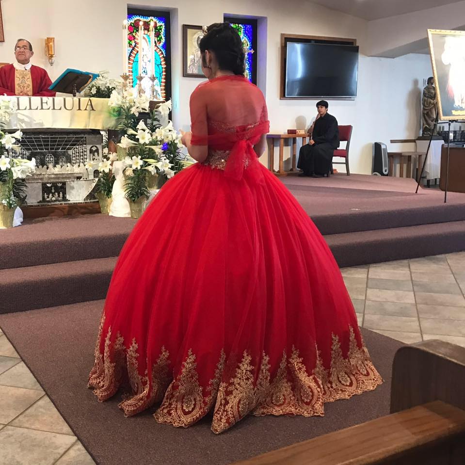 hot pink dress midi Lace Trim Tiered The Evolution of Dress textured ruffles see through dress Waist:35