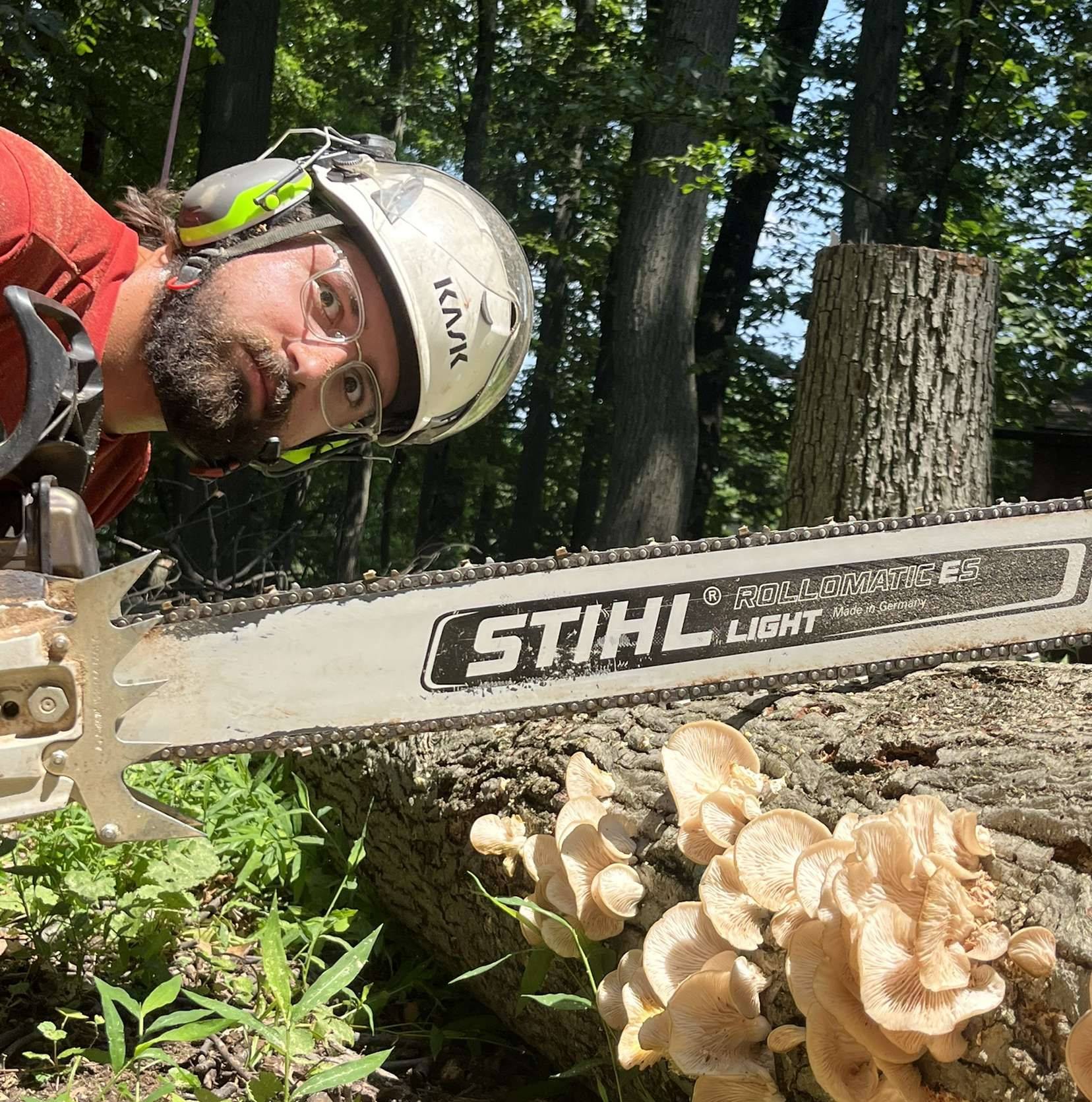 Tree Climbers Facebook Page | Blew a hose today 35ft up roughly and 10 ...