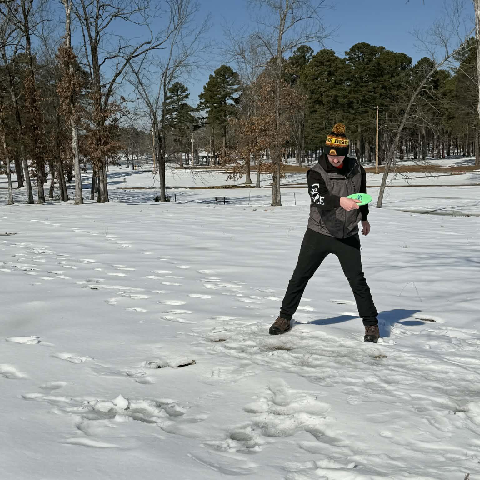 FPO touring disc golfer Chandler Reigh throws shade at the “rules guy ...