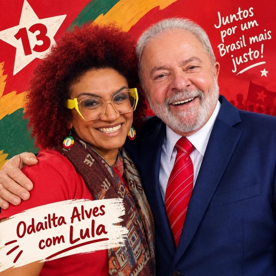 Poetas com Luiz Inácio Lula da Silva | Odailta Alves