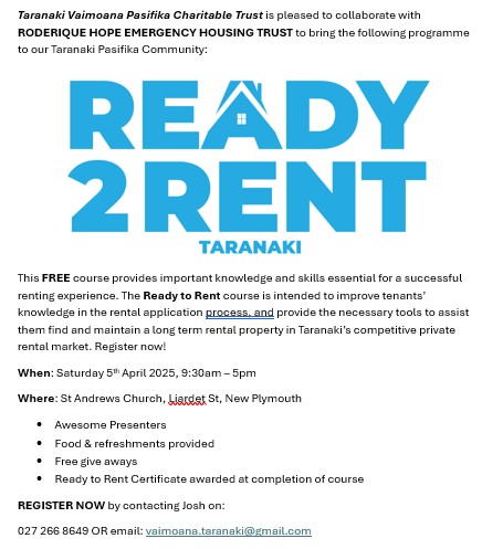 Taranaki Vaimoana Pasifika Charitable Trust | New Plymouth