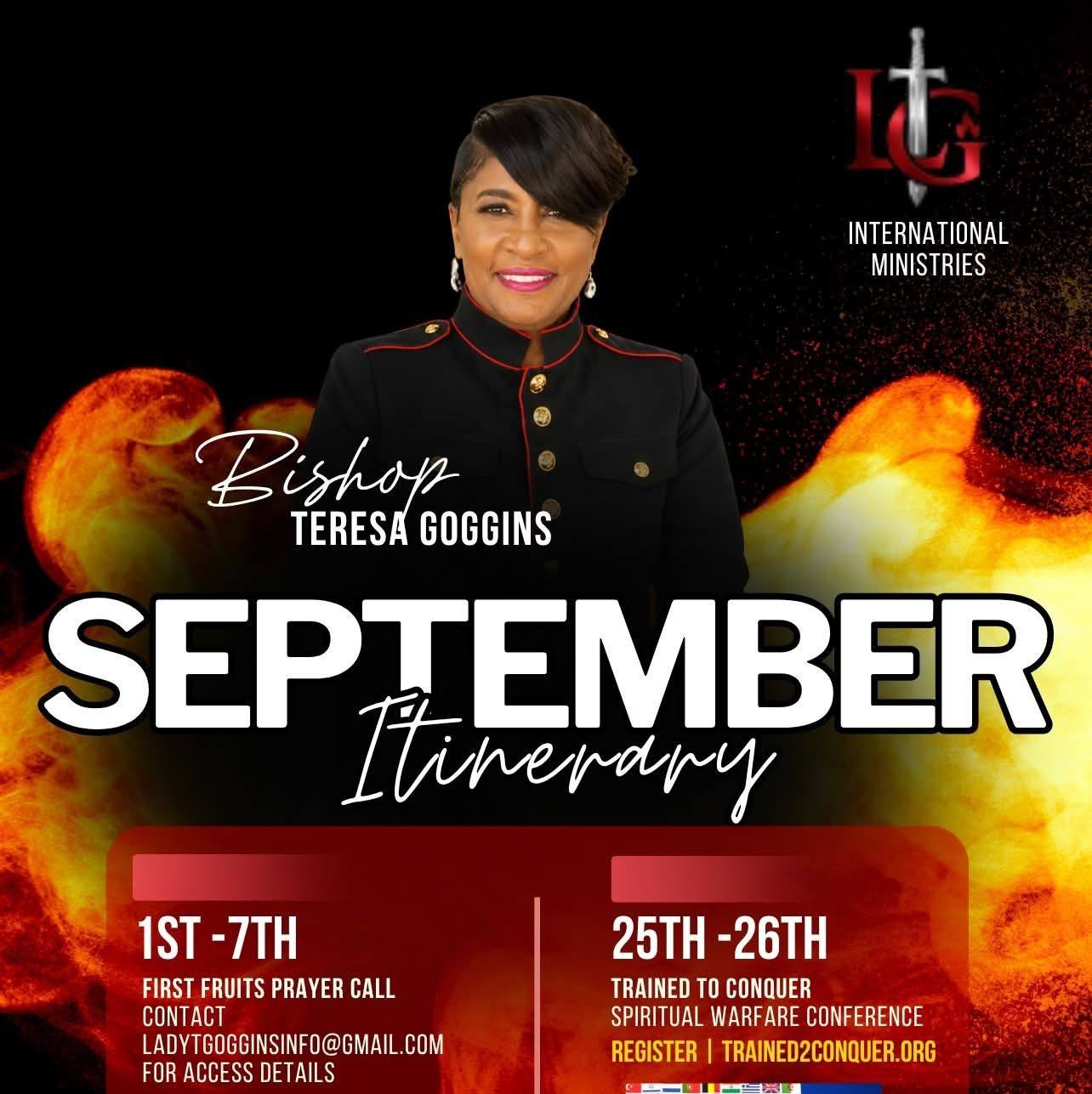 Bishop Teresa M. Goggins on Reels