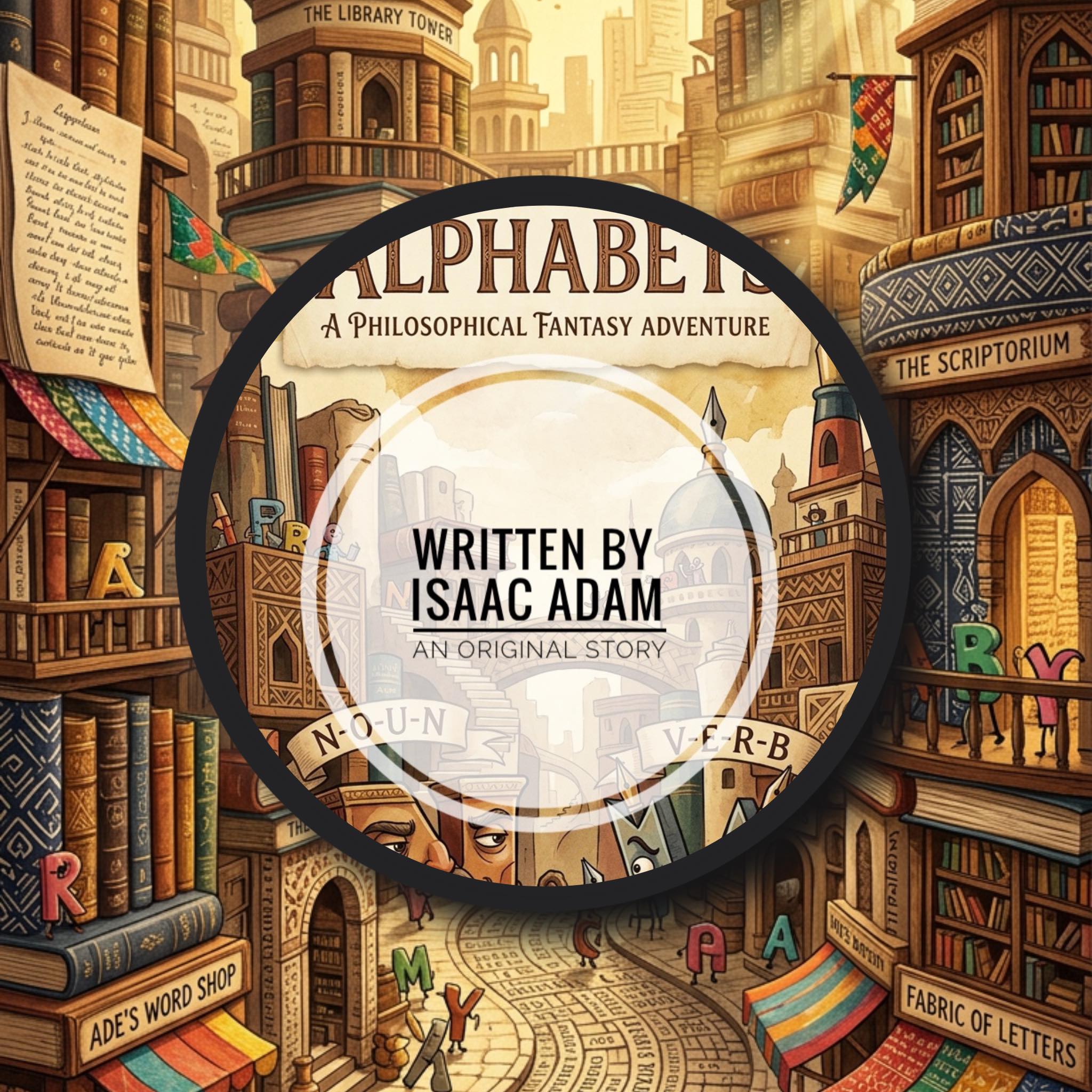 In the City of Alphabets, even the letters have an argument about ...