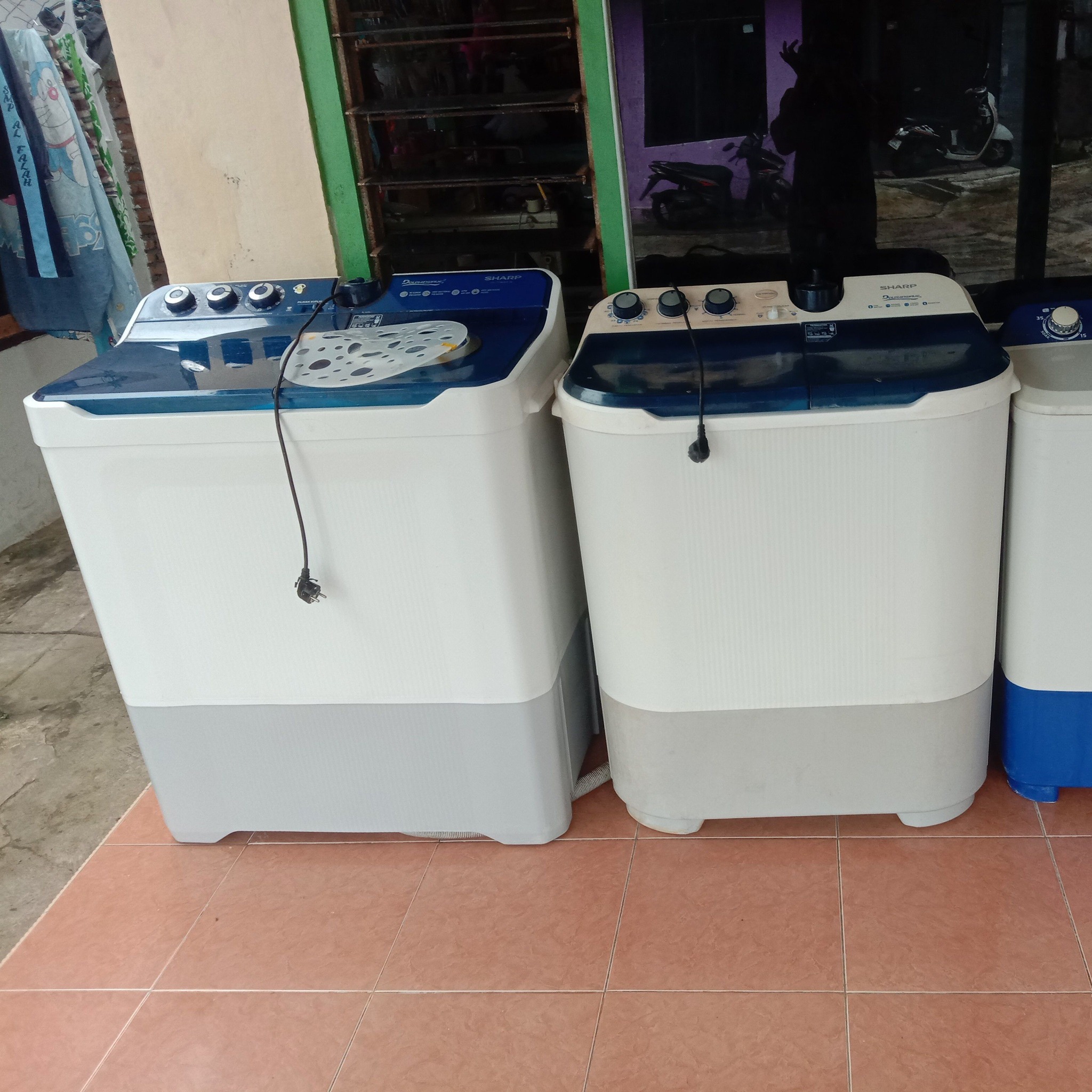 Tes mesin cuci sharp | Mesin Cuci