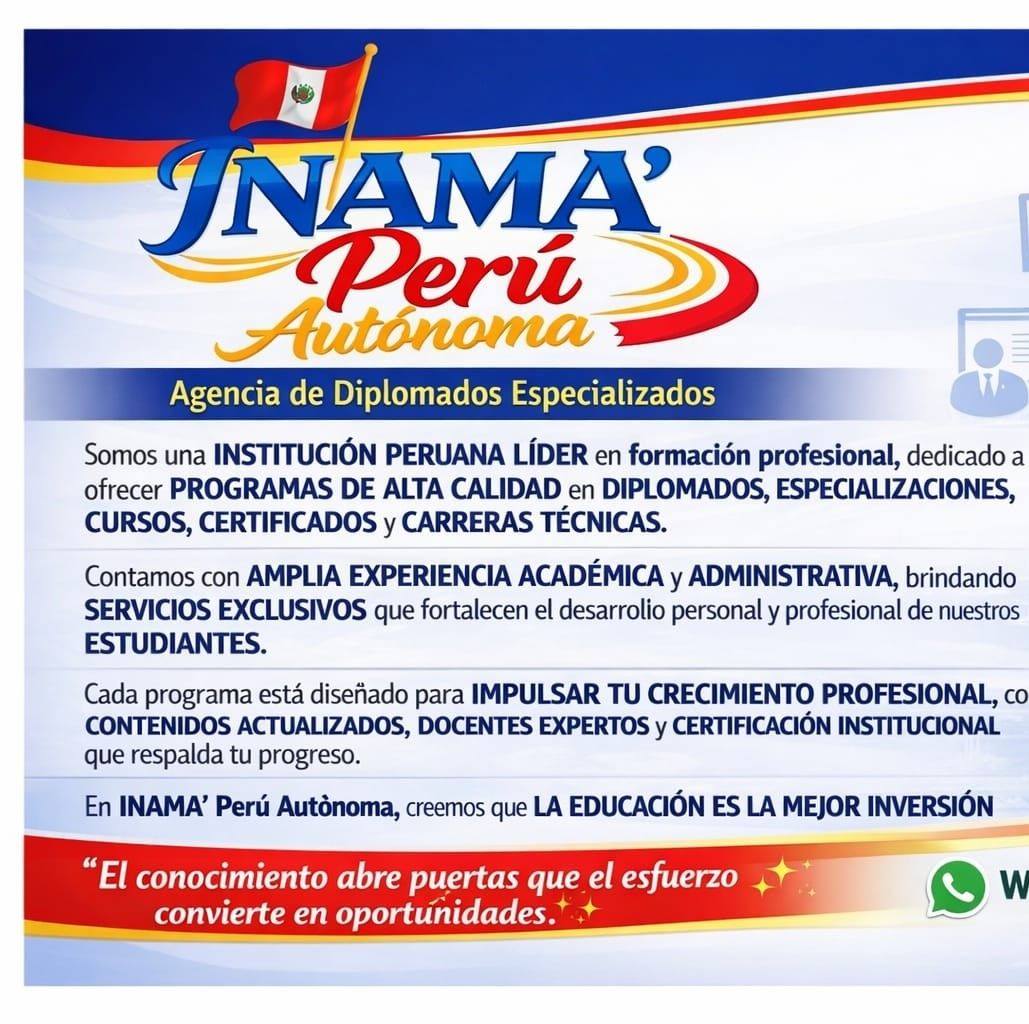 Eddy Inama Autonoma Magisterial Tinedo