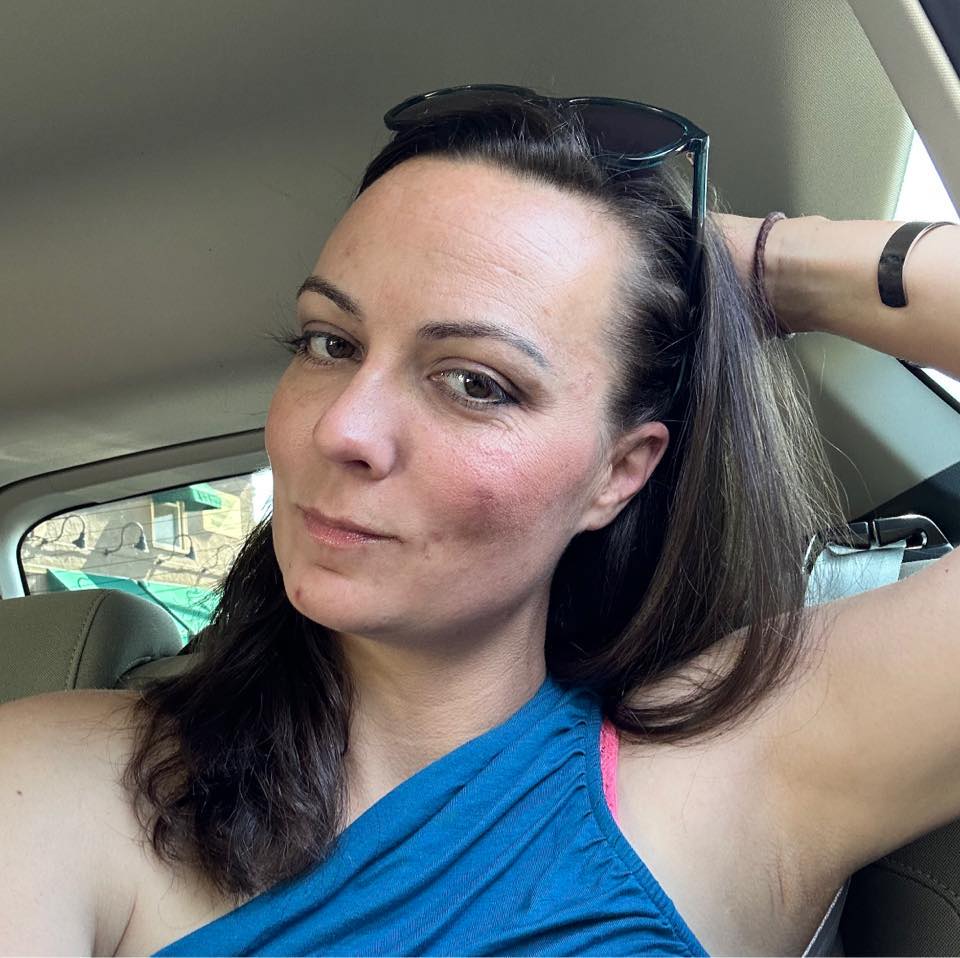 working on getting my spark back 🤍 post op partial thyroidectomy and I ...
