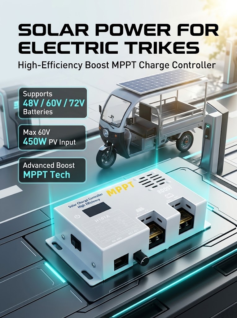 Ever worried about your electric bike or tricycle running out of charge ...