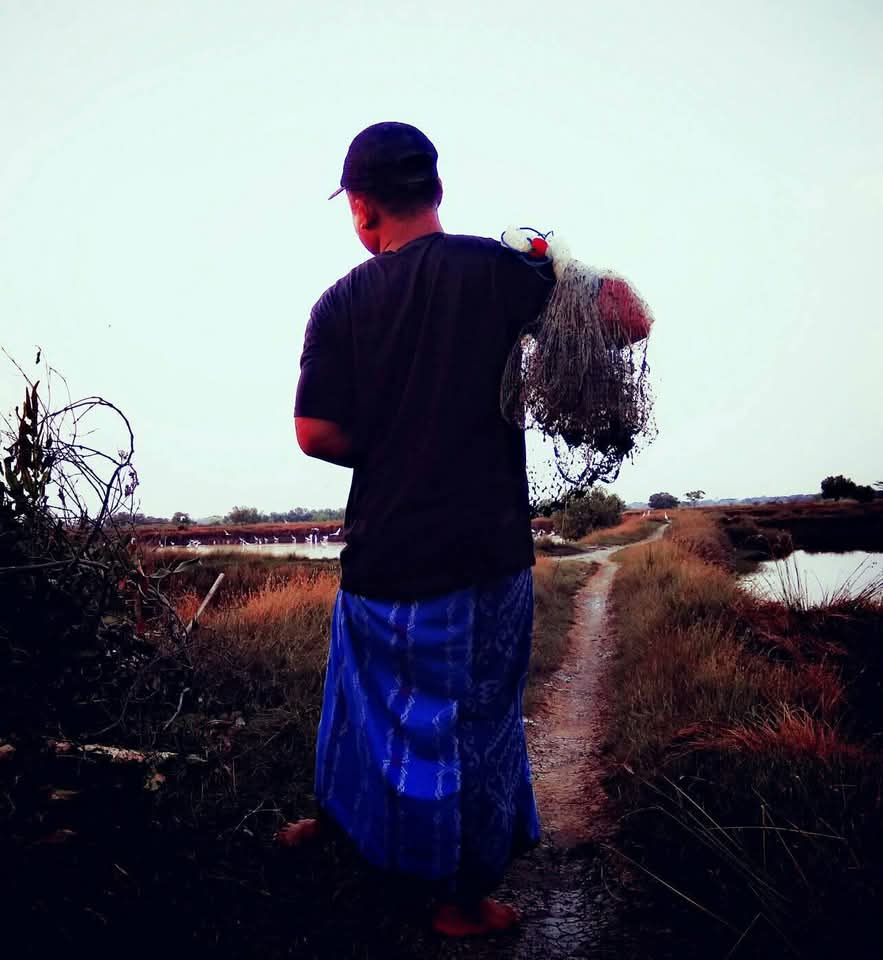 Semangate luar biasa... Tansah seger waras cekelan duwek sedoyo Cak M ...