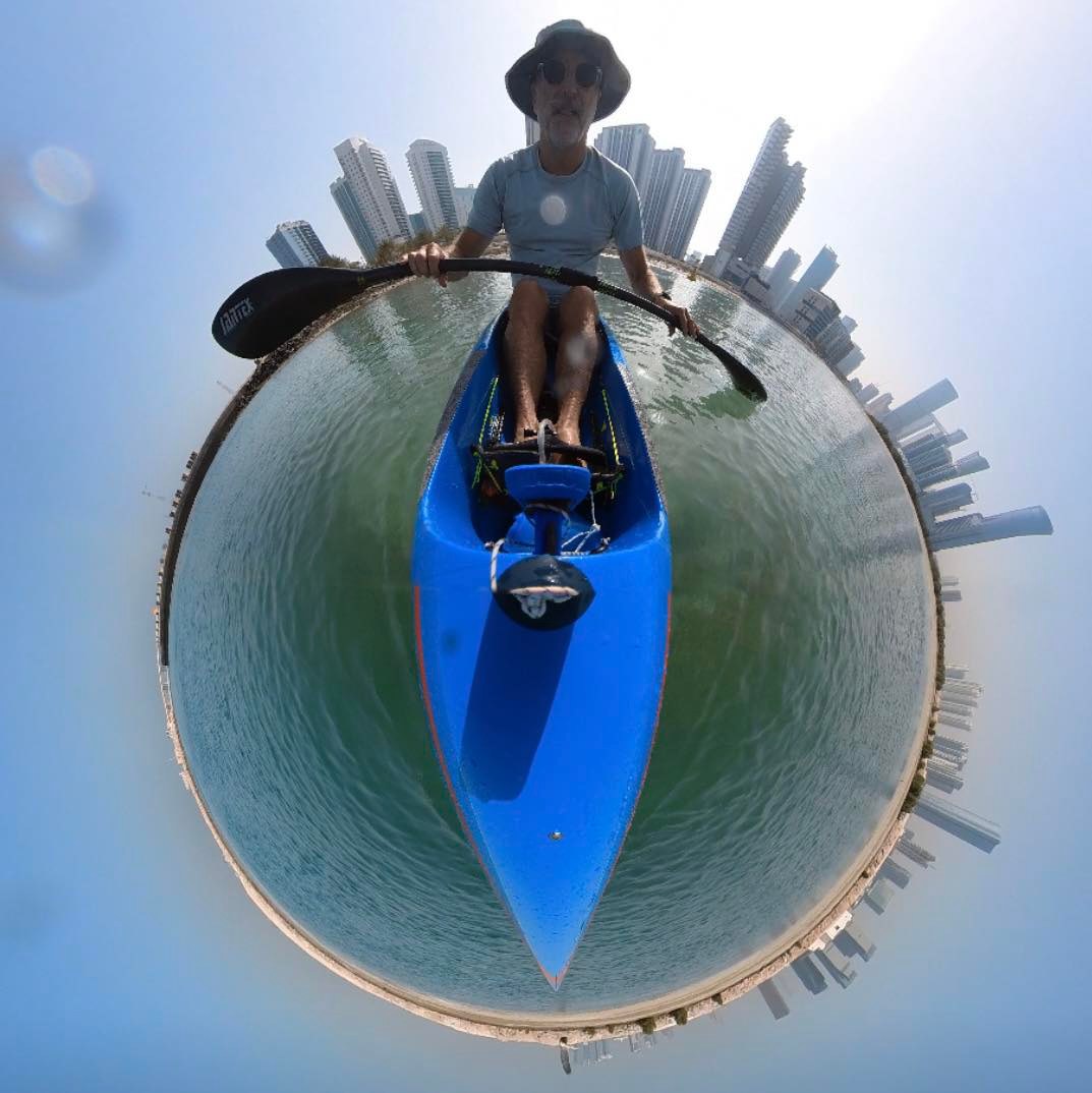 What we are racing in tomorrow. @sharkskin_watersports @meekpaddles ...