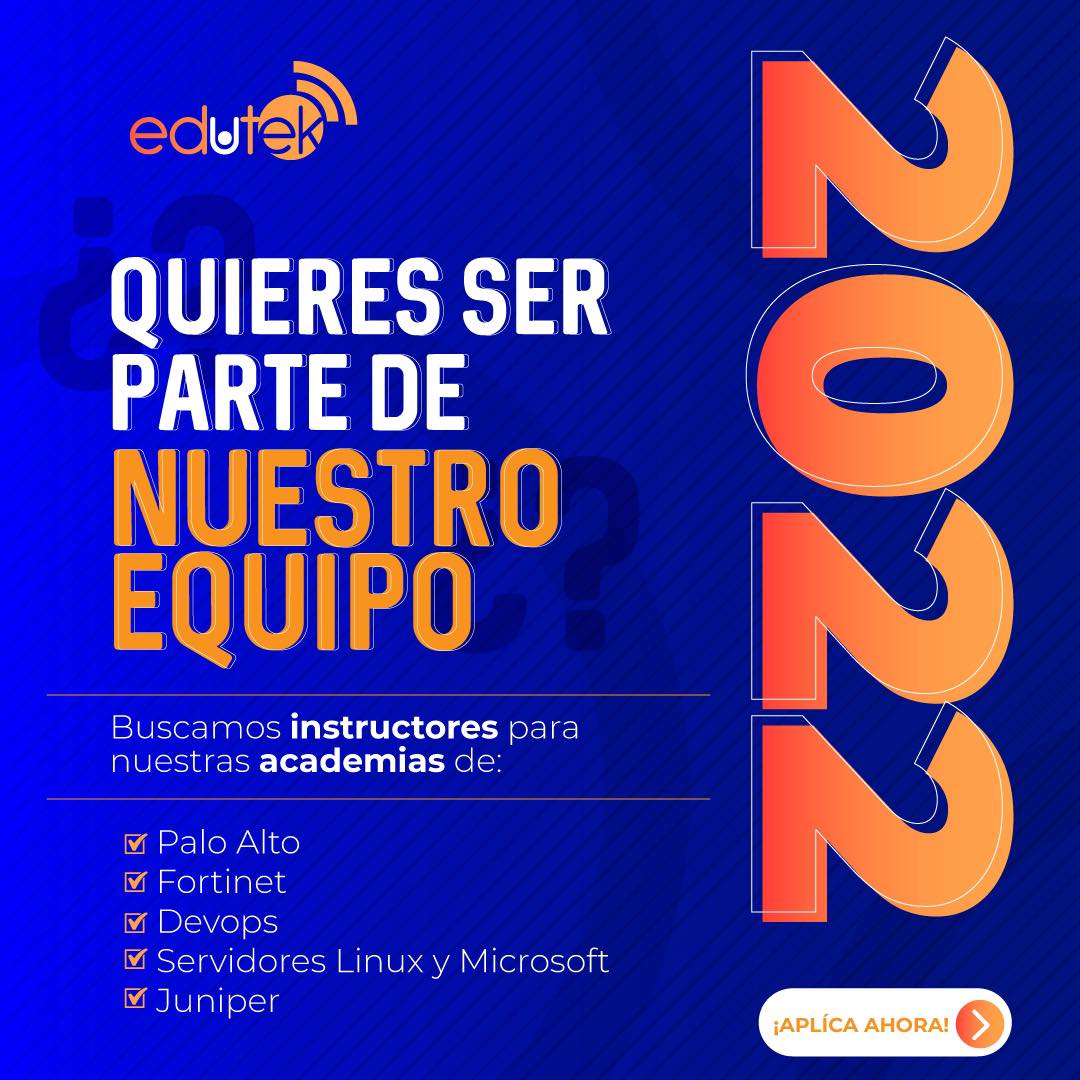 Edutek - En Edutek queremos seguir generando oportunidades de formación ...
