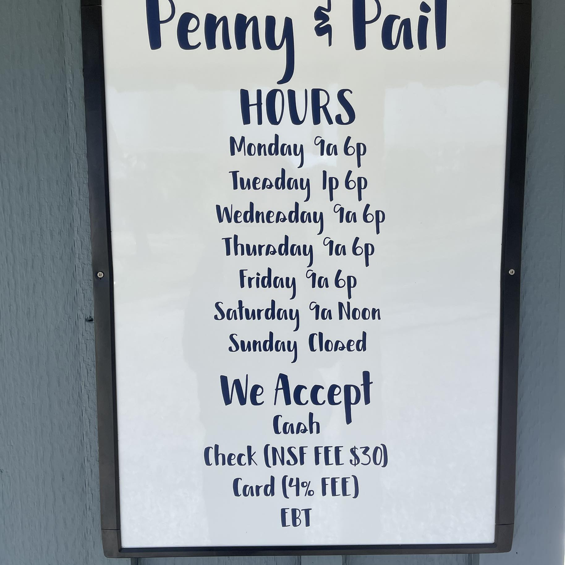 Penny & Pail Discount Grocery and More | New Bethlehem PA