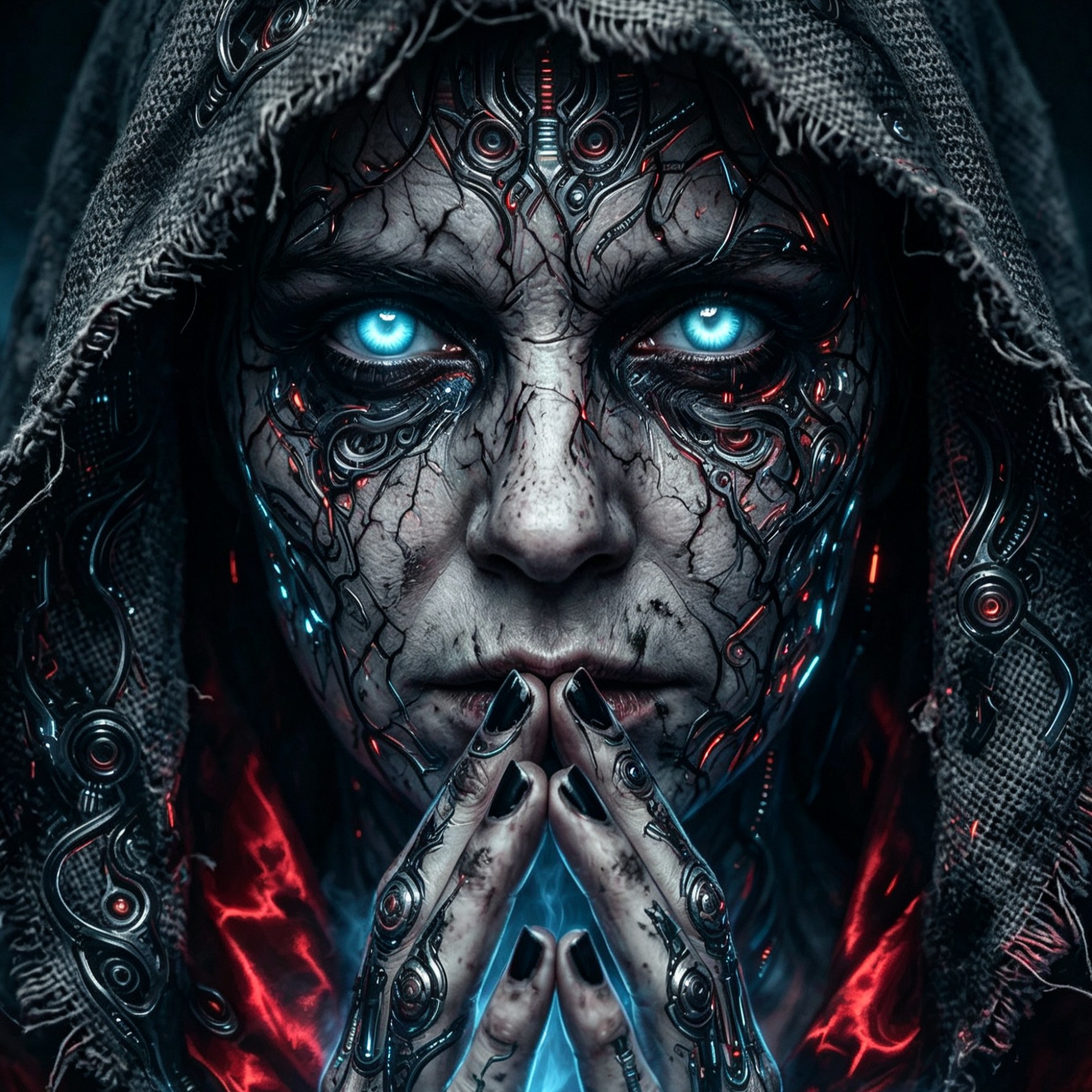 fire and ice 🖤 🖤 the Images, videos and music we're generated by AI ...
