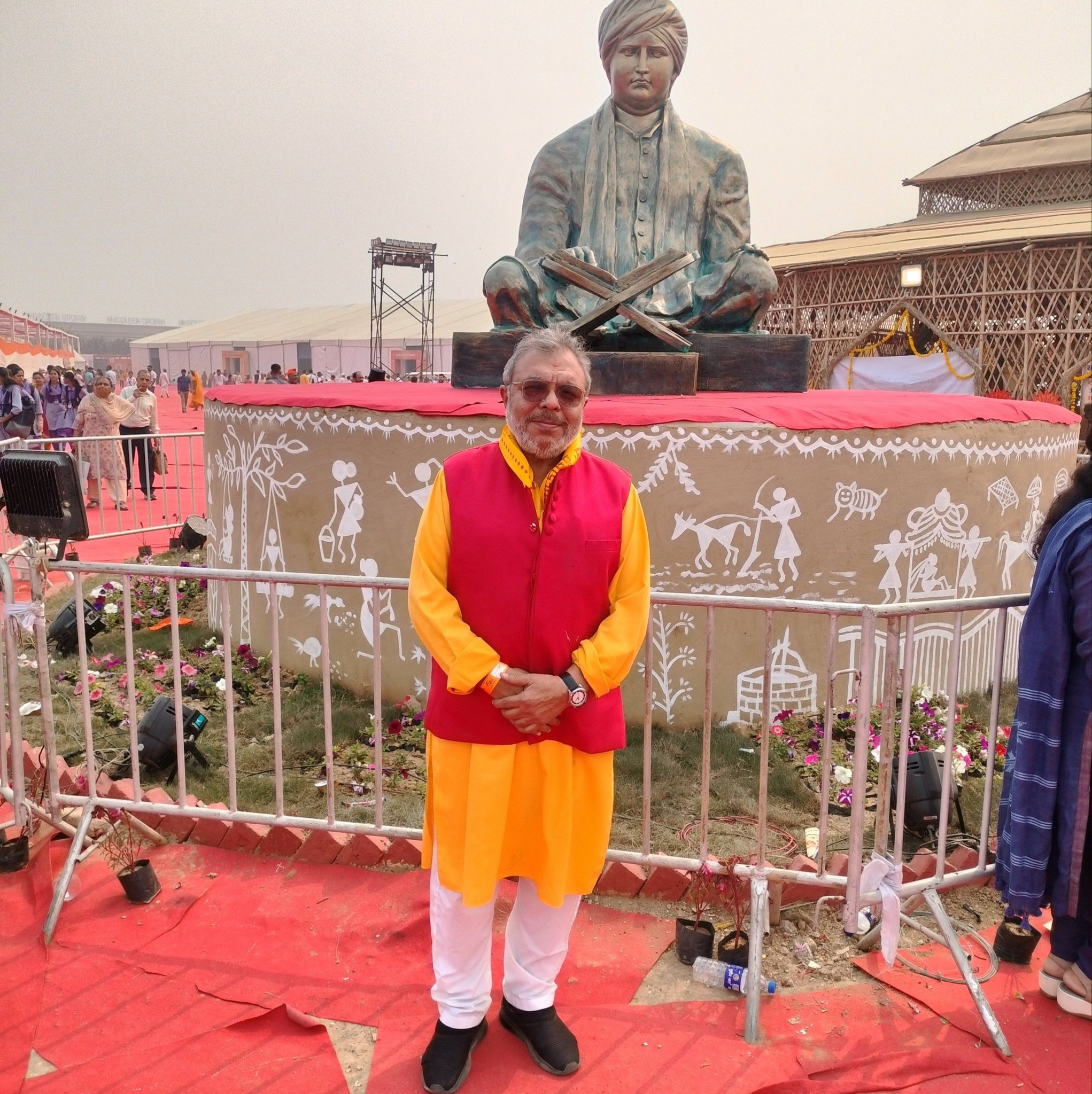 छाता शुगर मिल के समर्थन में किसानों और सेवानिवृत्ति जवानों से बातचीत ...