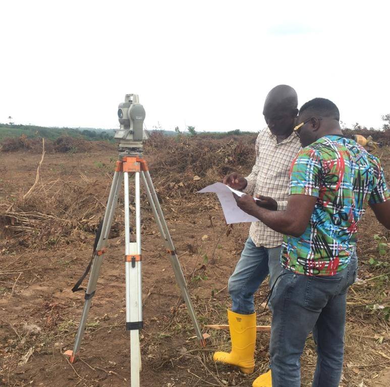 #coordinatenumbers on a physical site to map out a structural or layout ...