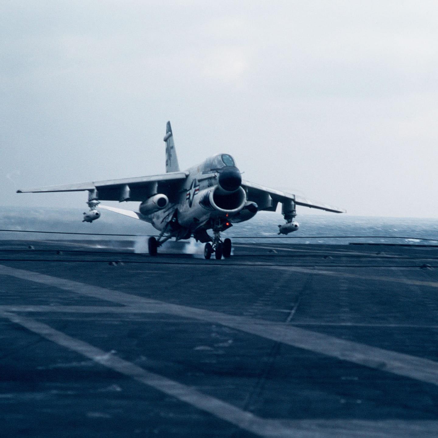 Epic - The USS John F. Kennedy (CV-67) is underway at sea during a sea ...