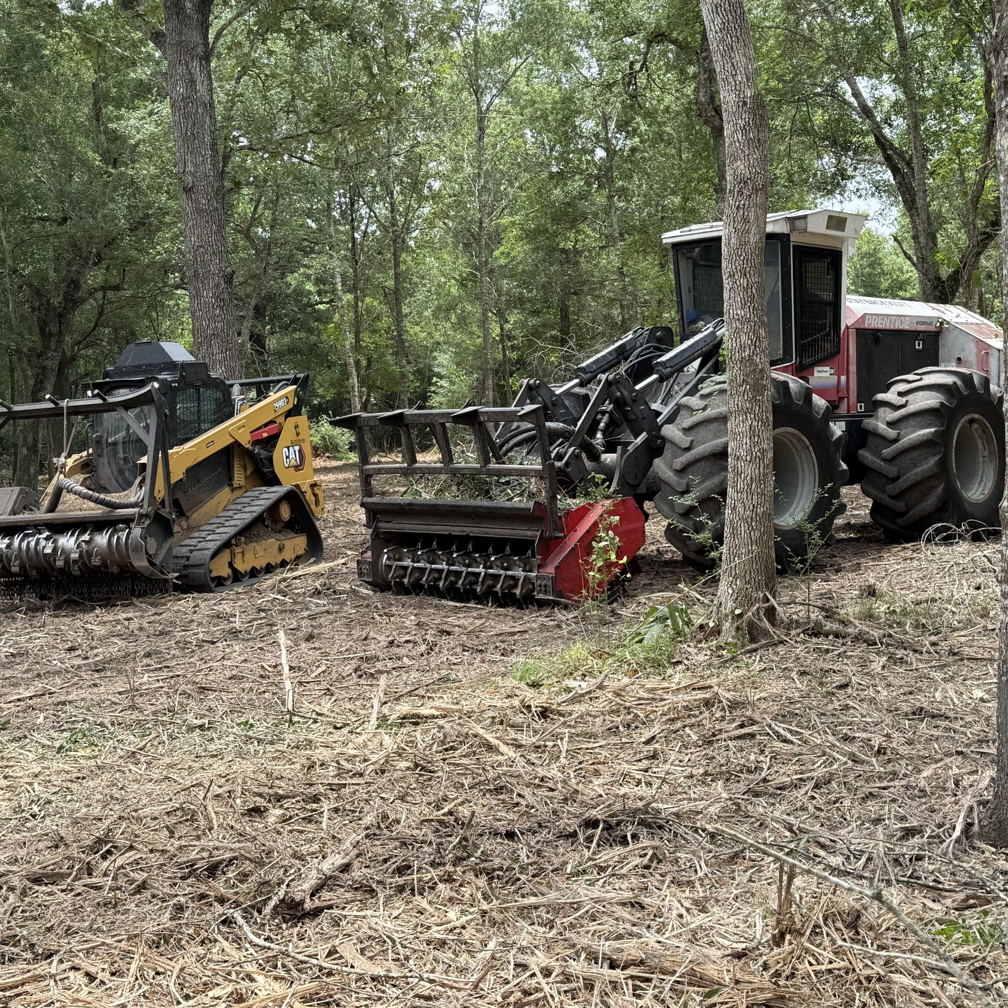 Mulching and land clearing | Stuck between buying a ASV RT135F or a Cat ...