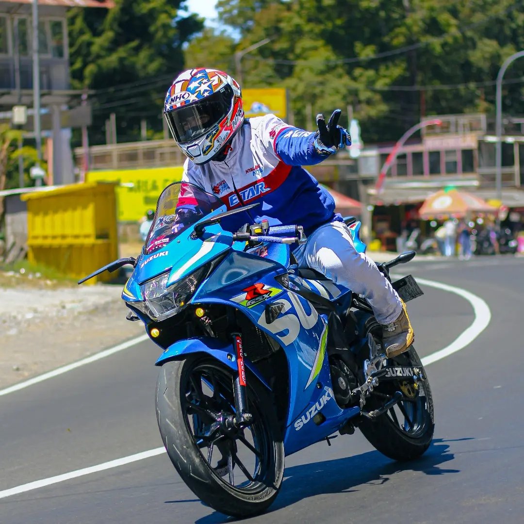 SUZUKI GSX R-S 150 MODIFIKASI INDONESIA | GSX R150 2020 KEYLESS BIRU ...