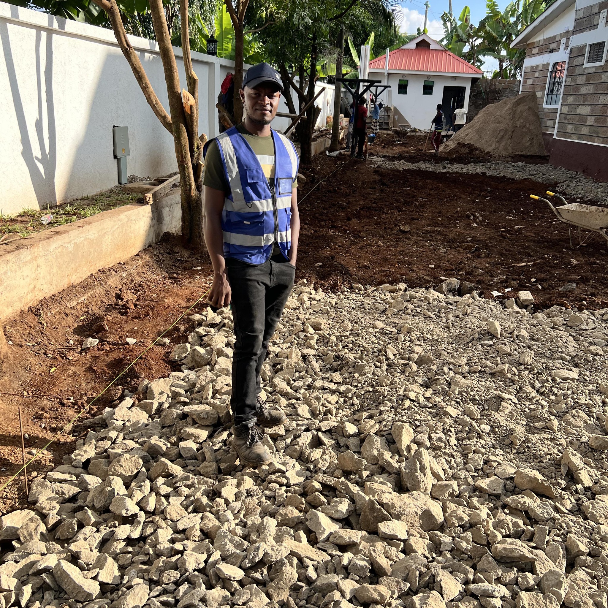 Foundation partition walling divide the building footprint into ...