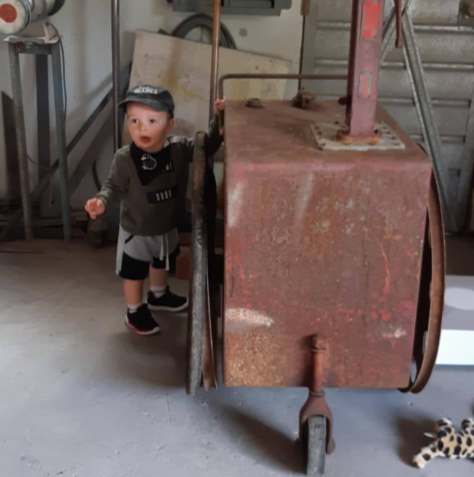 Vintage Gas Pump & soda machines | Just finished this late 1920’s Erie ...