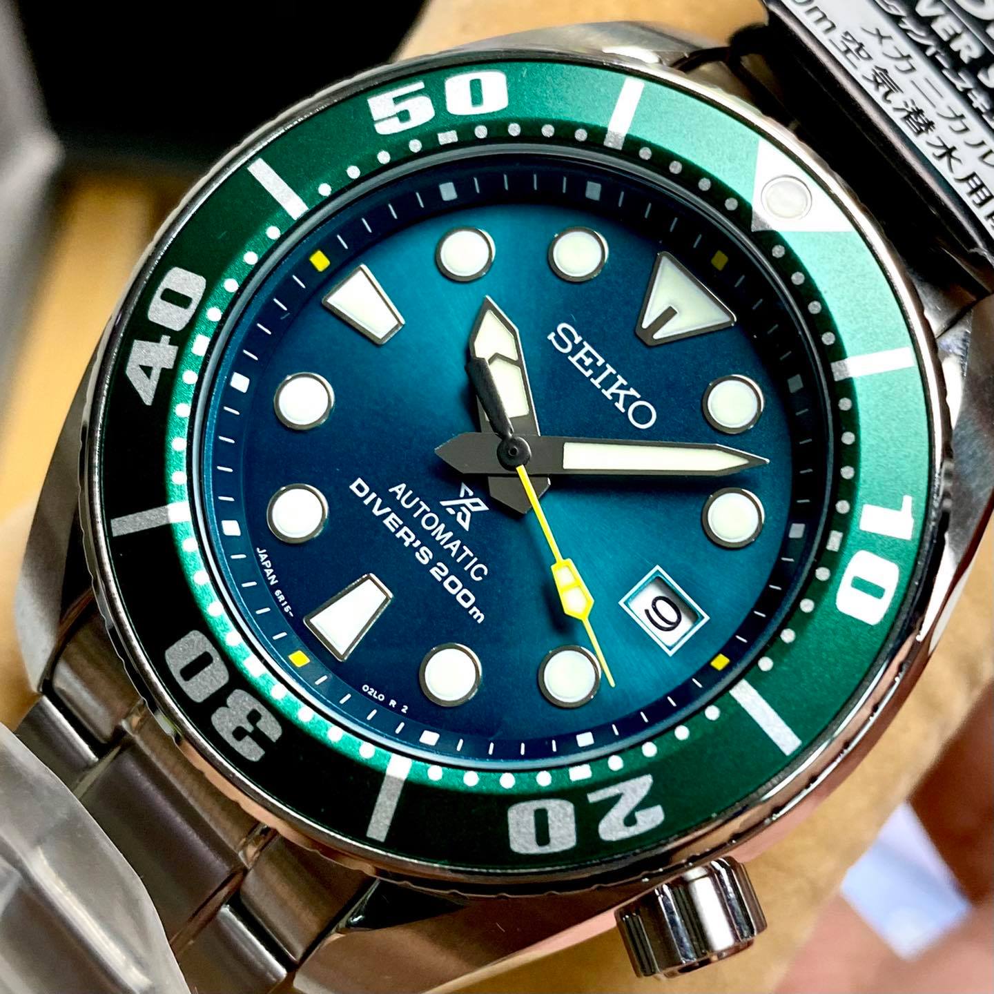 Note_Watch - SEIKO Sumo Green JDM SZSC004 💚💛 ไม่เข้าไทย... | Facebook