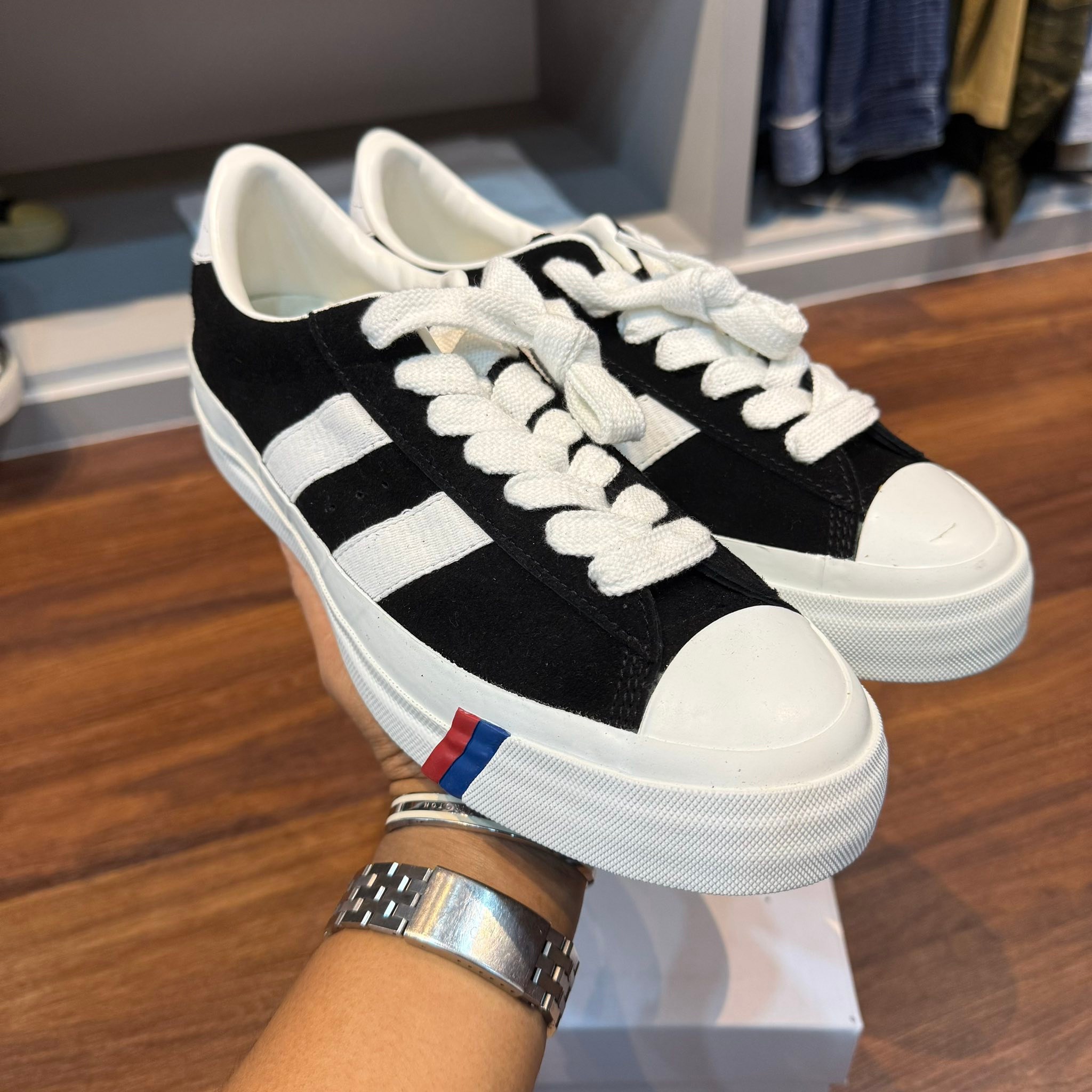 Sneakers Pro Keds Grey Pro-Keds (royal Plus Suede) Size Condition