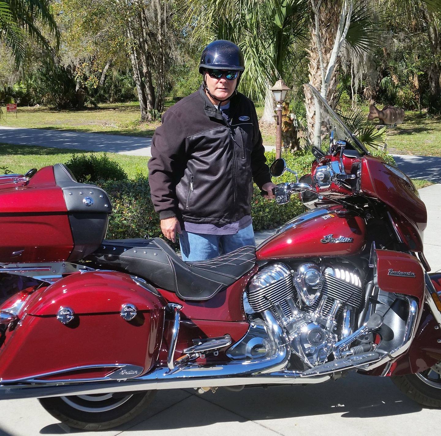 Indian Roadmaster | I read somewhere that you had to pull tour pack on ...