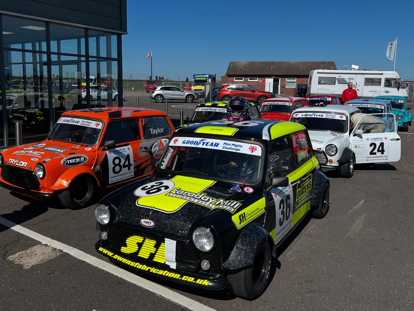 Mini 7 Racing Club - Steve Baker's mega twin cam Mini Libre 😍🏁🏁 # ...