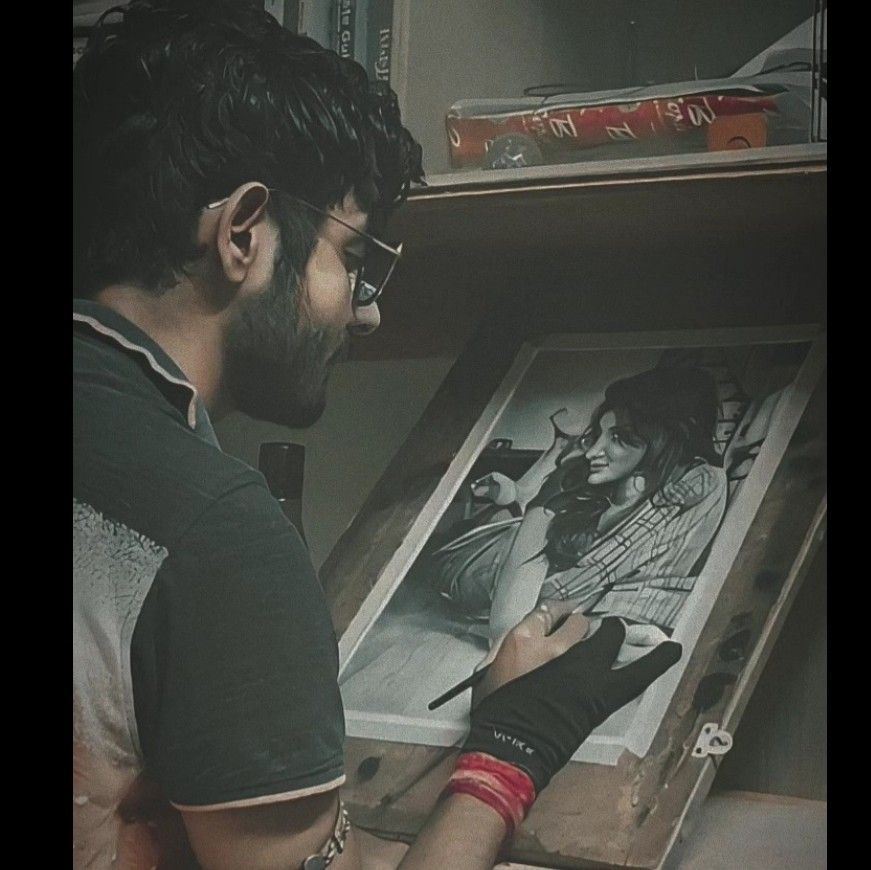Bhole Baba Drawing Ideas