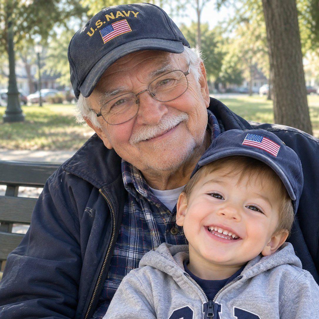 Learning to walk is better with Grandpa by your side. These special ...