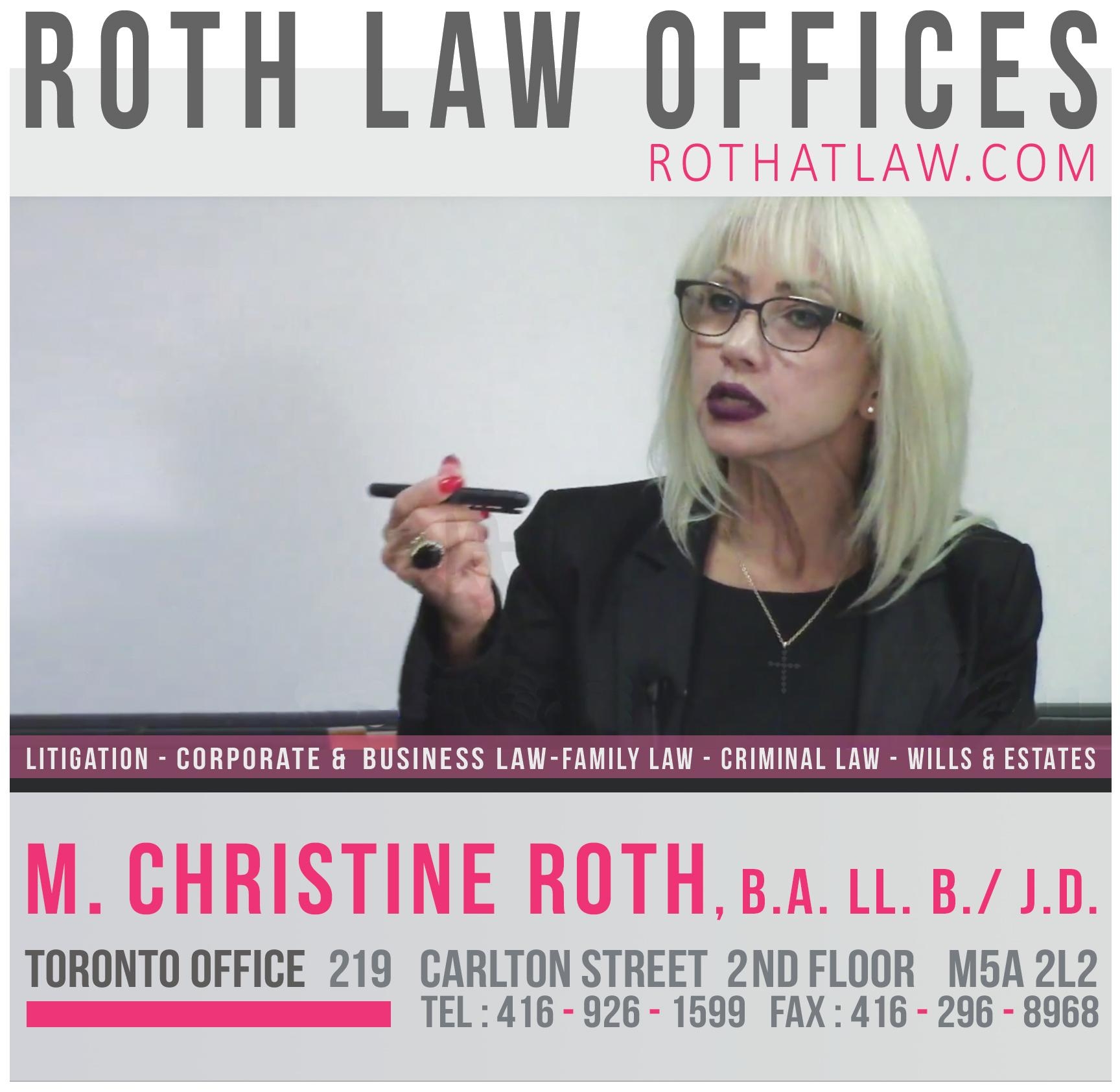 Roth Law Offices | Cobourg ON