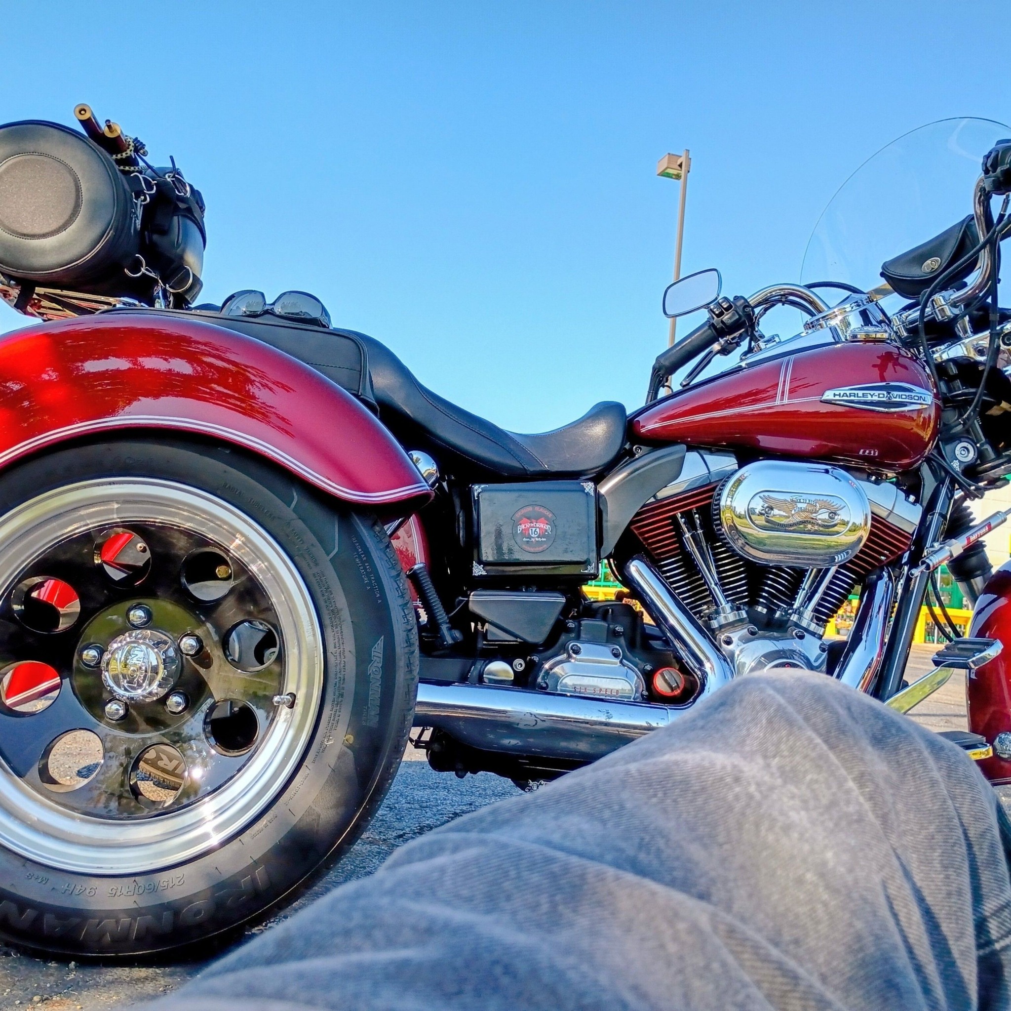 HERITAGE SOFTAIL CLASSIC OWNERS | Just took off the saddlebags, I seen ...