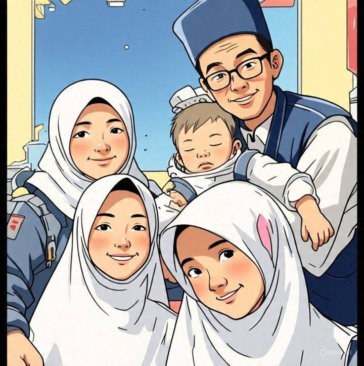 Alhamdulillah mereka terpantau sehat ️ ️ Bahagia dan sehat yaa di rumah ...