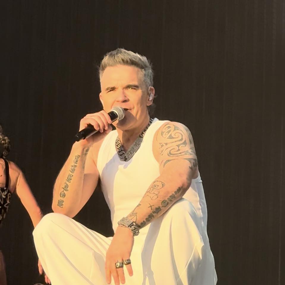 What a farewell... Robbie Williams honouring his late friend, Ozzy ...