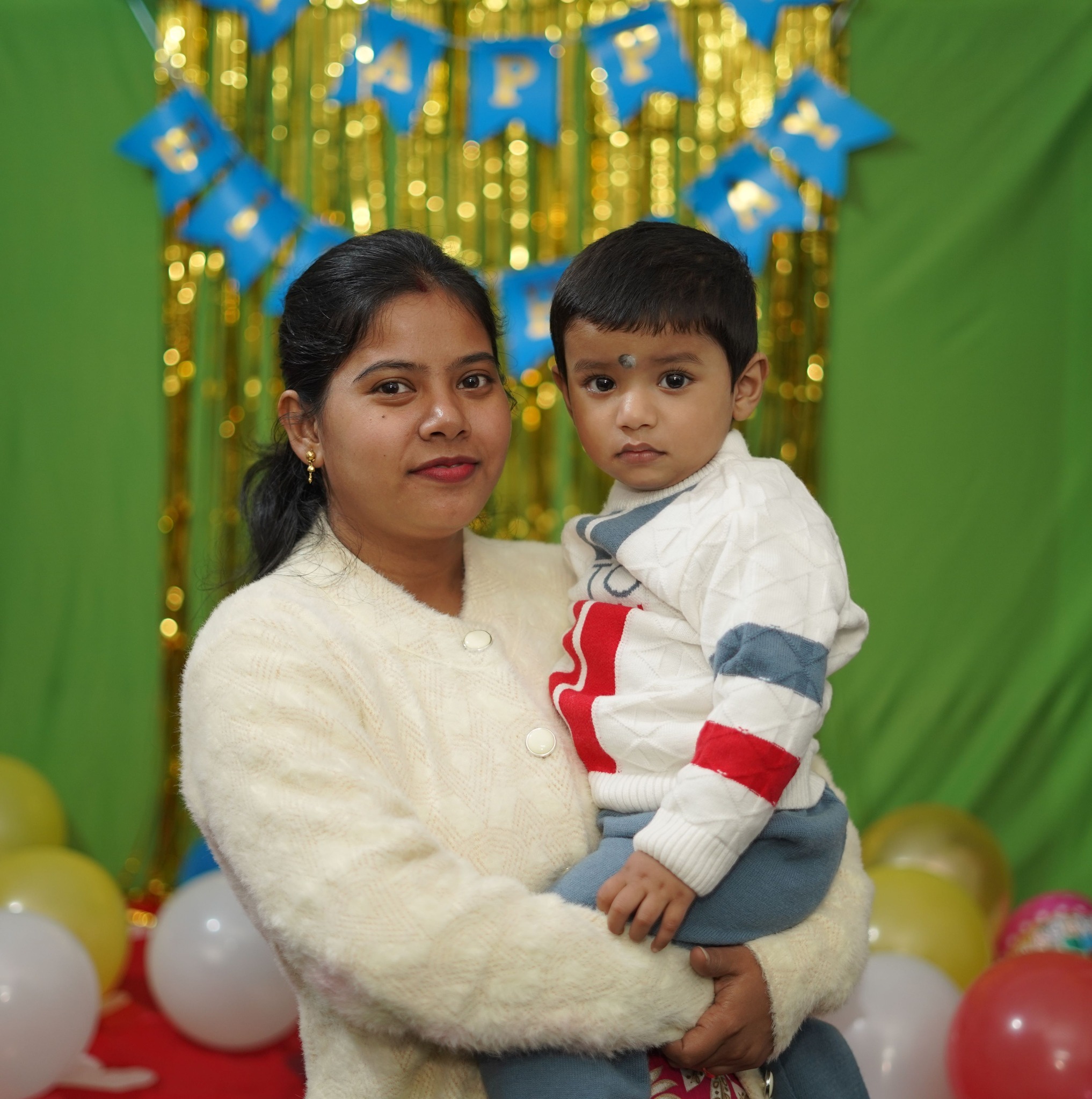 My two Princess ️ ️ #twins #babygirl Trishita Sarkar | Suman Saha