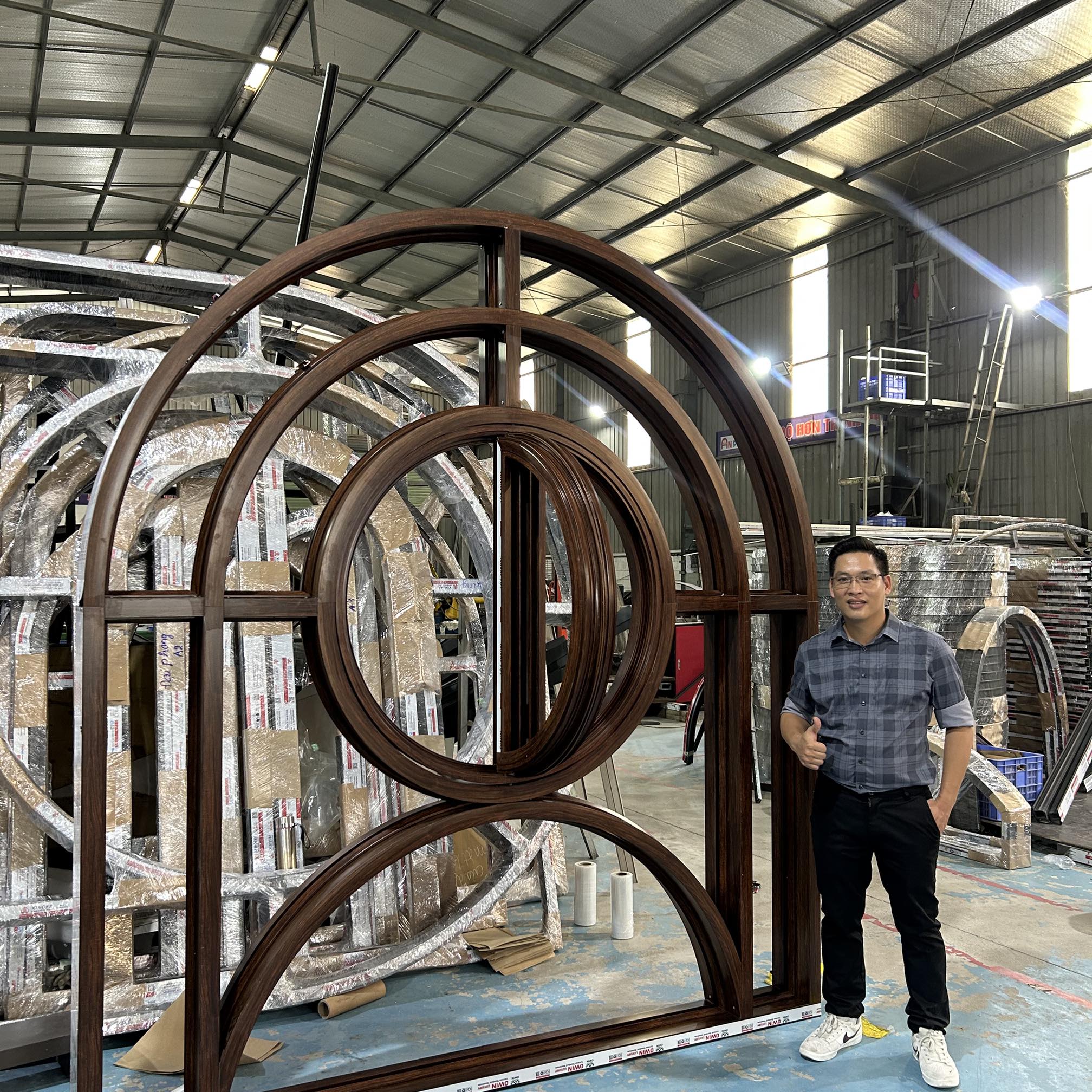 Inox H20x40 uốn cong | Uốn Vòm Nhôm